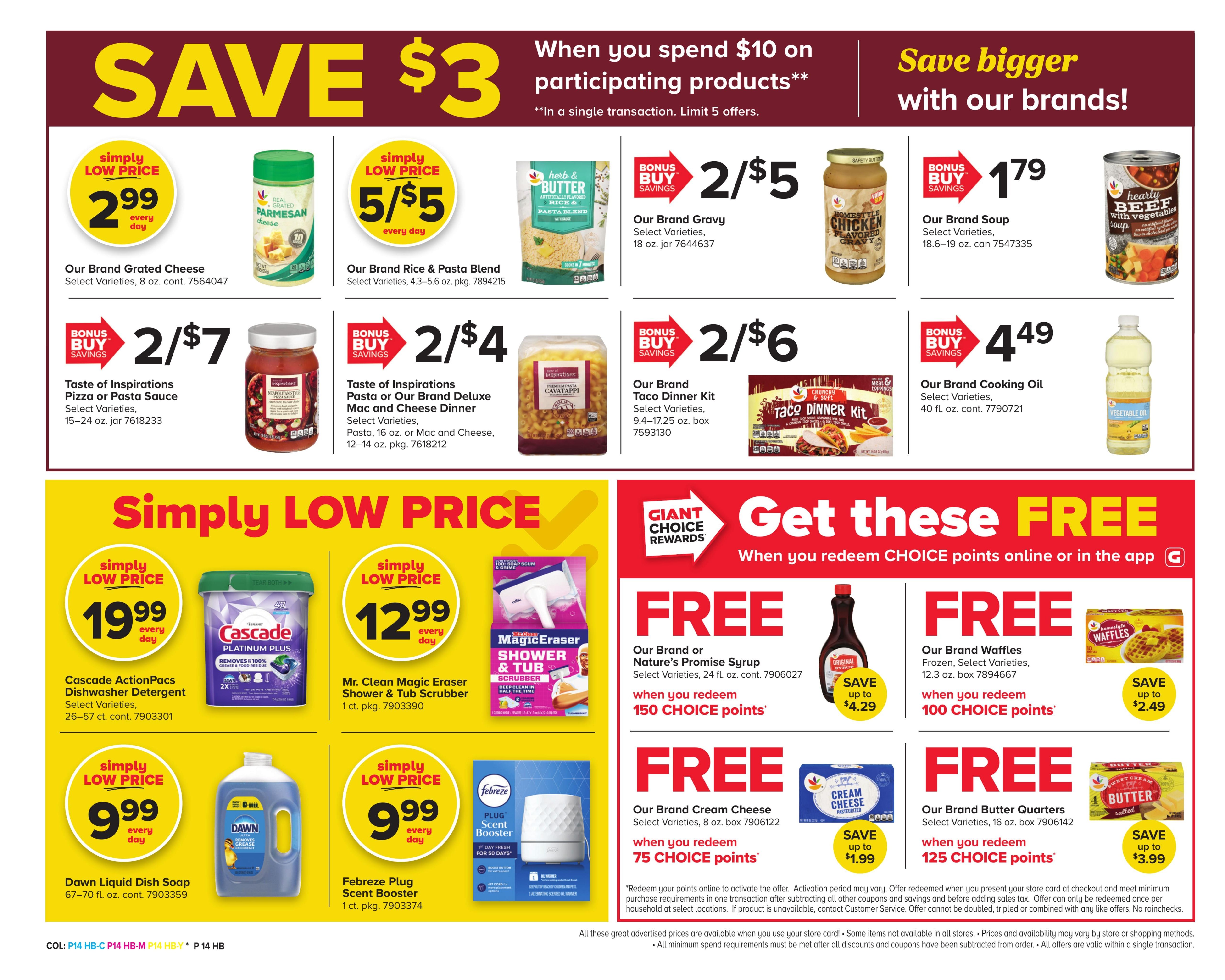Giant Food Stores (Allentown Area, PA) Weekly Ad September 11 - 17, 2026