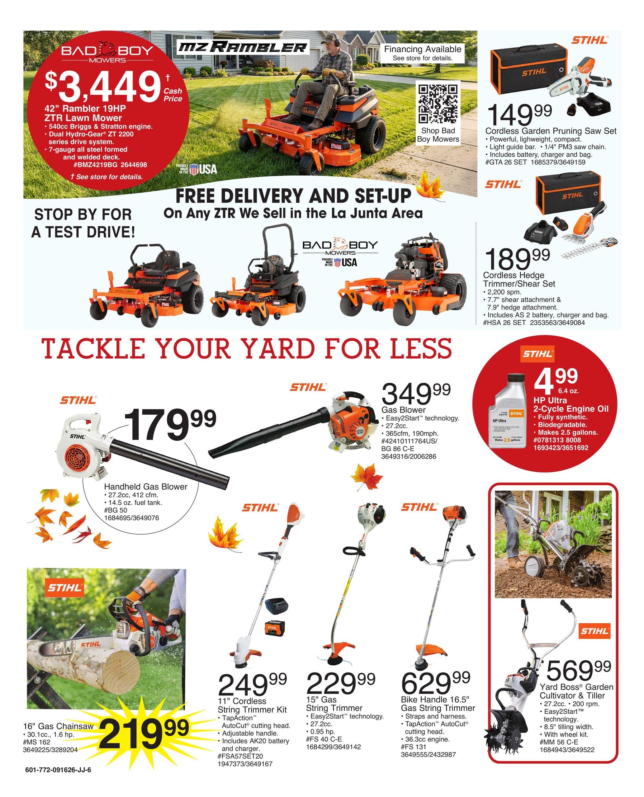 Sutherlands (La Junta Area, CO) Weekly Ad September 16 - 27, 2026
