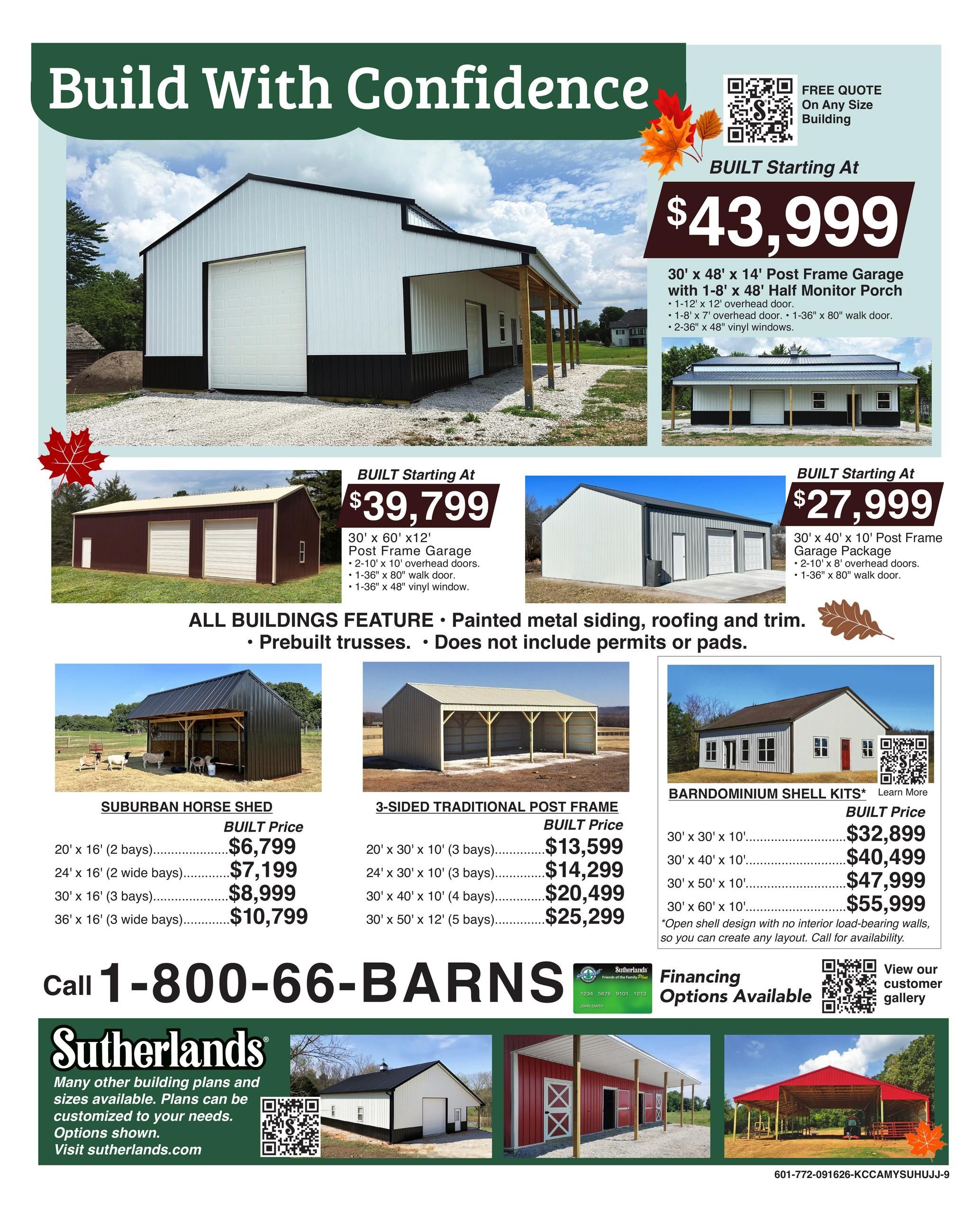 Sutherlands (La Junta Area, CO) Weekly Ad September 16 - 27, 2026