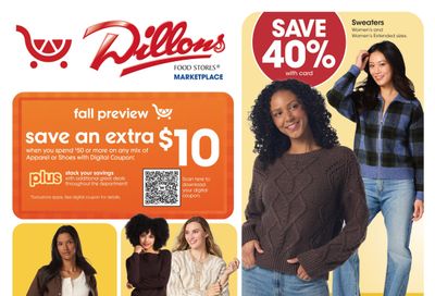 Dillons Home & Apparel Weekly Ad September 16 - 29, 2026