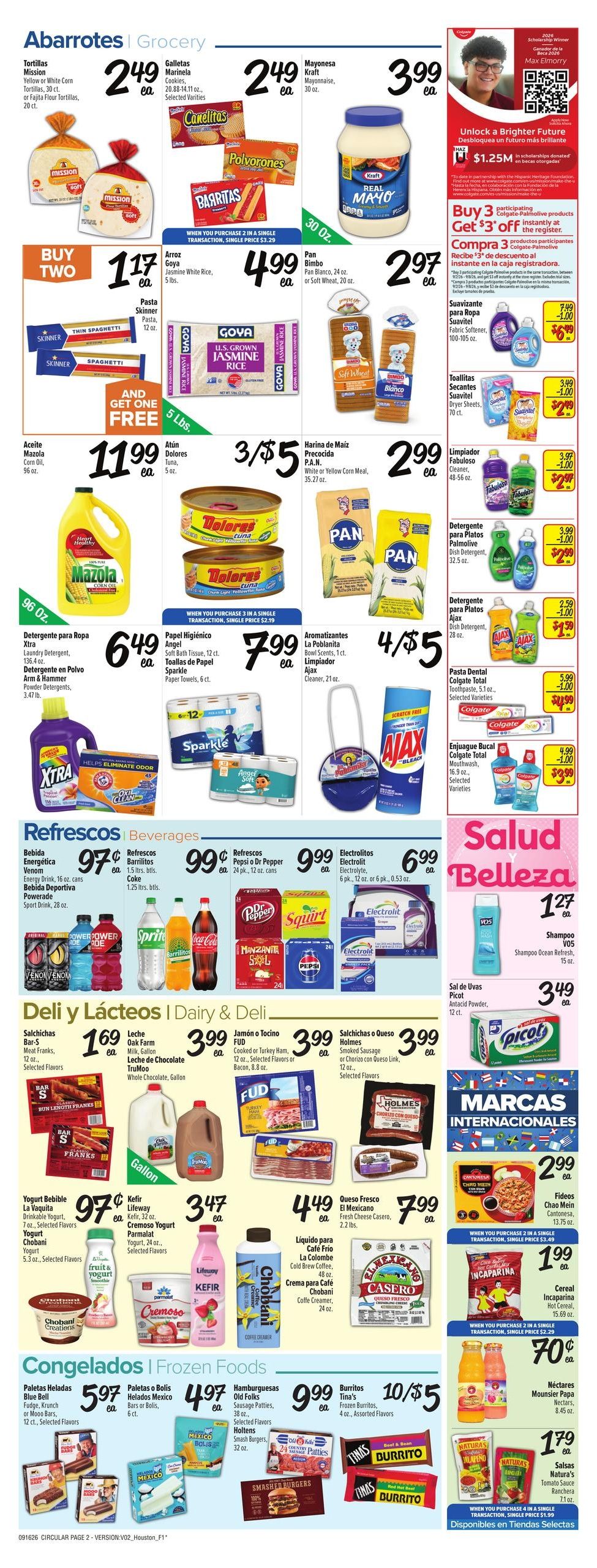 Fiesta Mart (Conroe Area, TX) Weekly Ad September 16 - 22, 2026