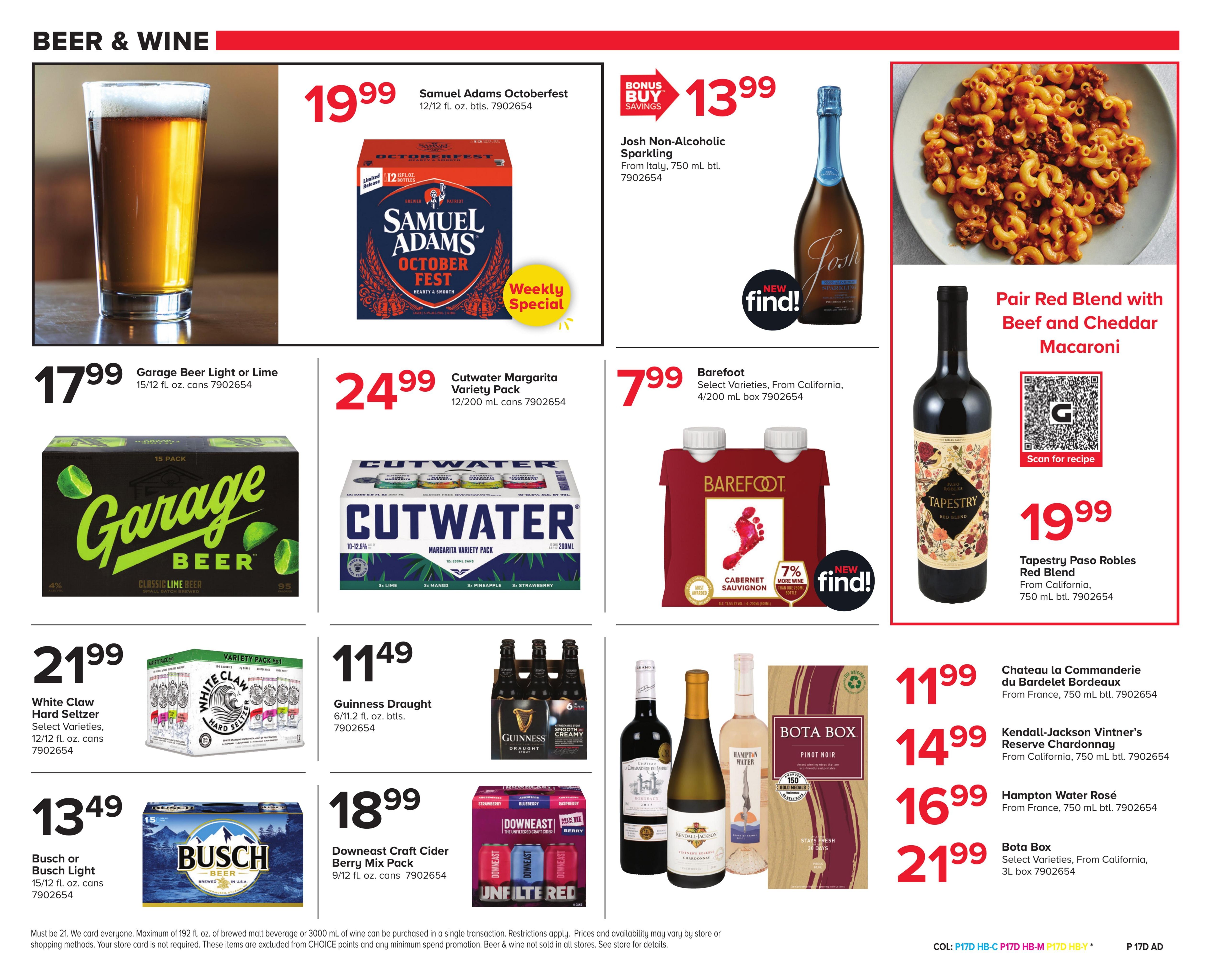Giant Food Stores (Edison Area, NJ) Weekly Ad September 11 - 17, 2026