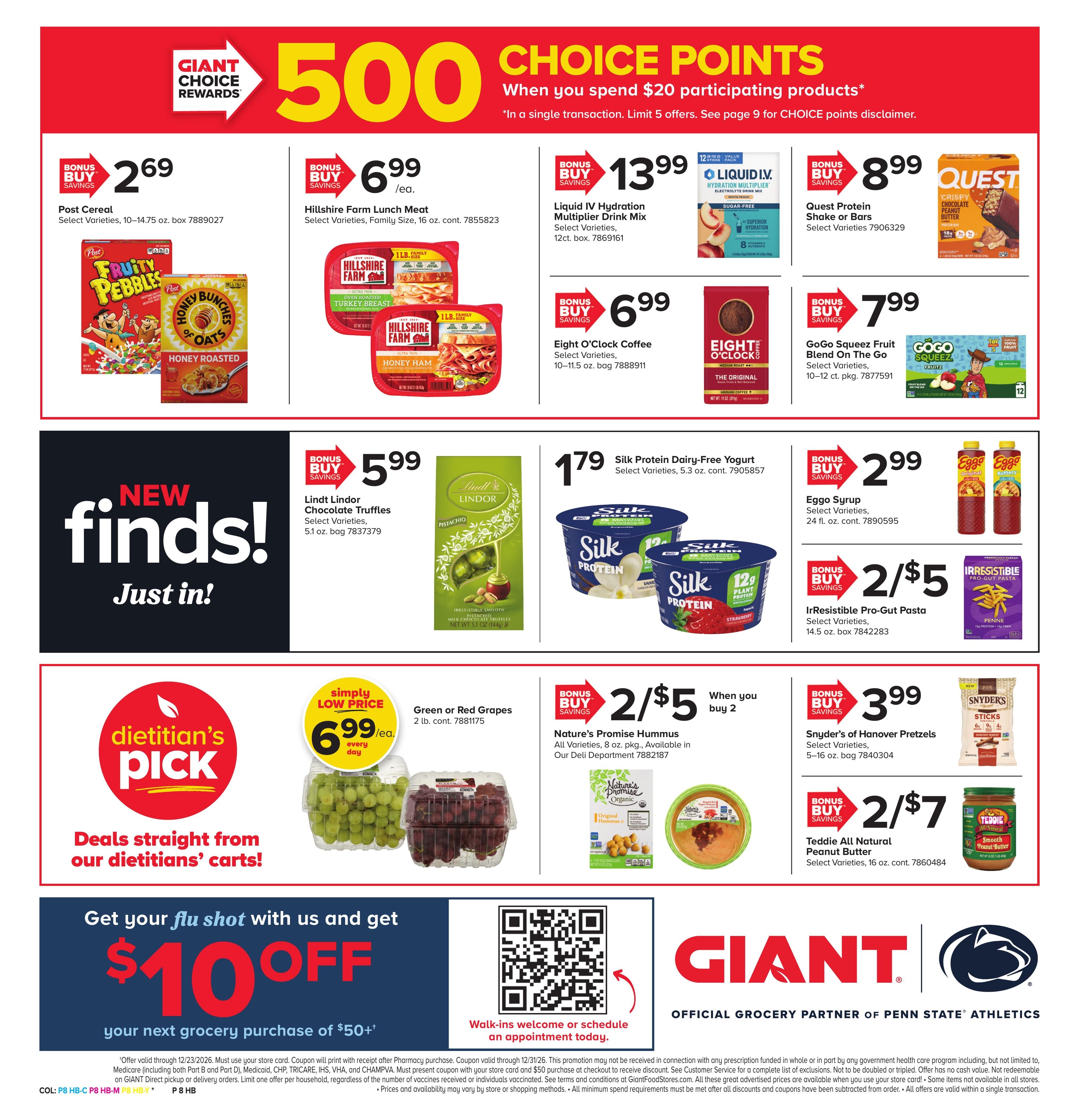 Giant Food Stores (Haddonfield Area, NJ) Weekly Ad September 11 - 17, 2026