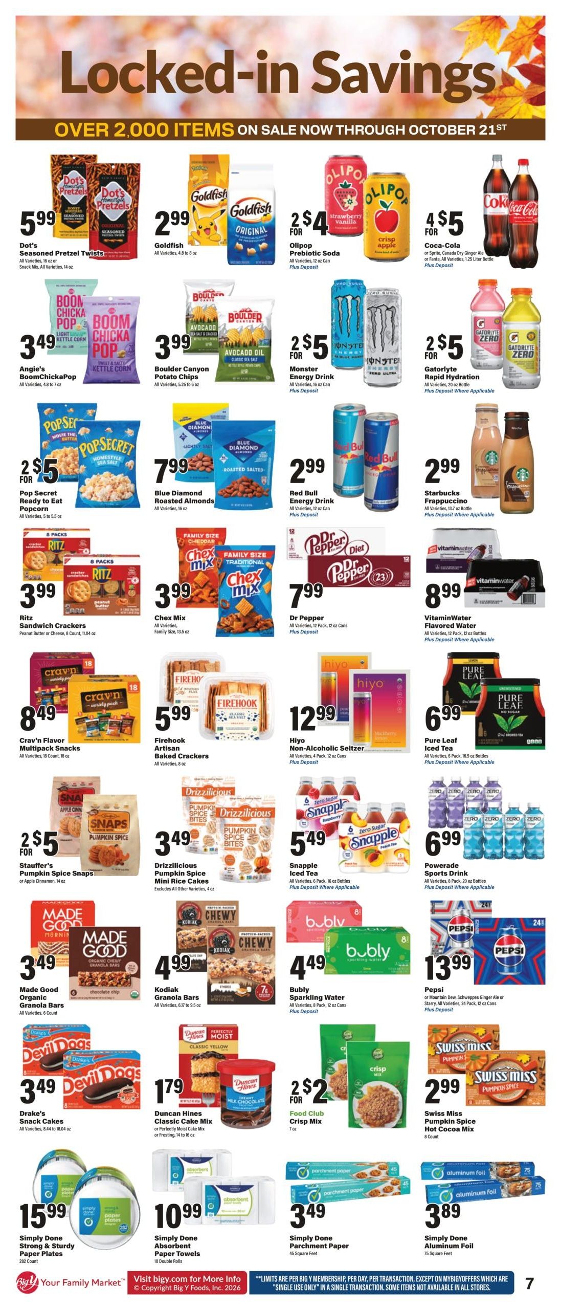 Big Y (Bridgeport Area, CT) Weekly Ad September 17 - 23, 2026