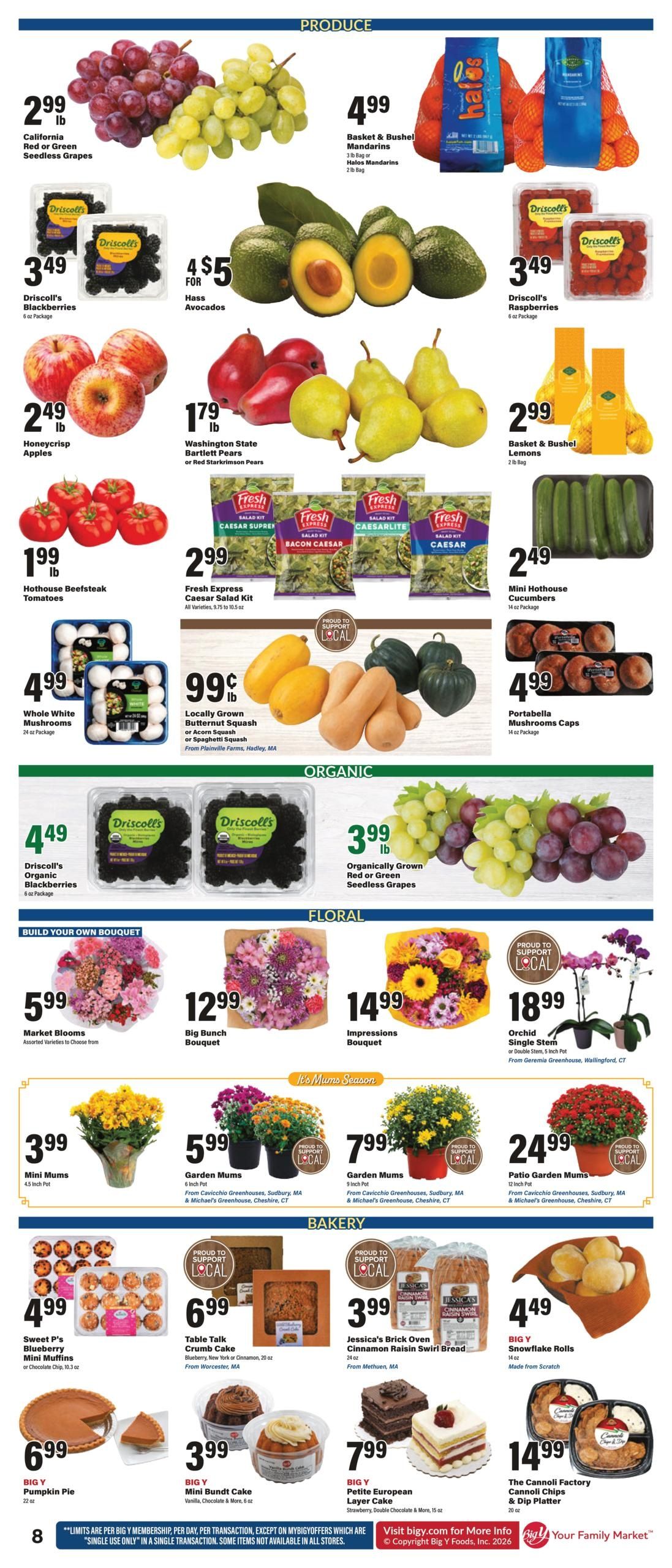 Big Y (Bridgeport Area, CT) Weekly Ad September 17 - 23, 2026
