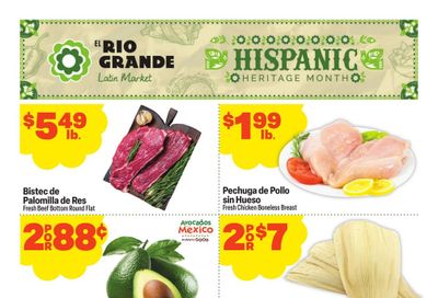 El Rio Grande (Dallas Area, TX) Weekly Ad September 16 - 22, 2026