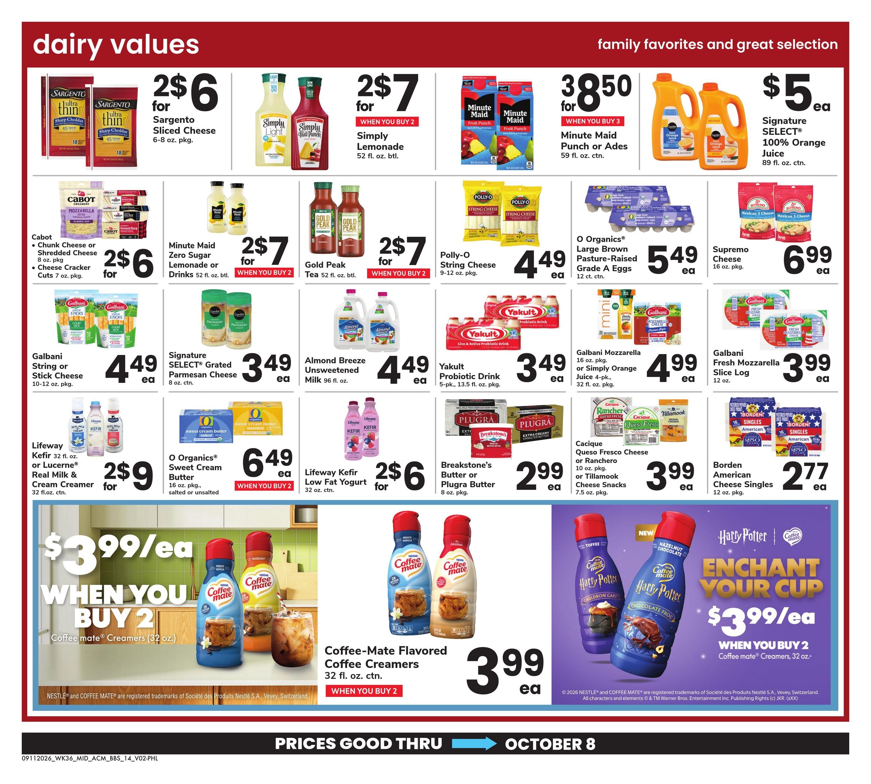 Acme Markets (Philadelphia Area, PA) Big Book of Savings Weekly Ad September 11 - October 8, 2026