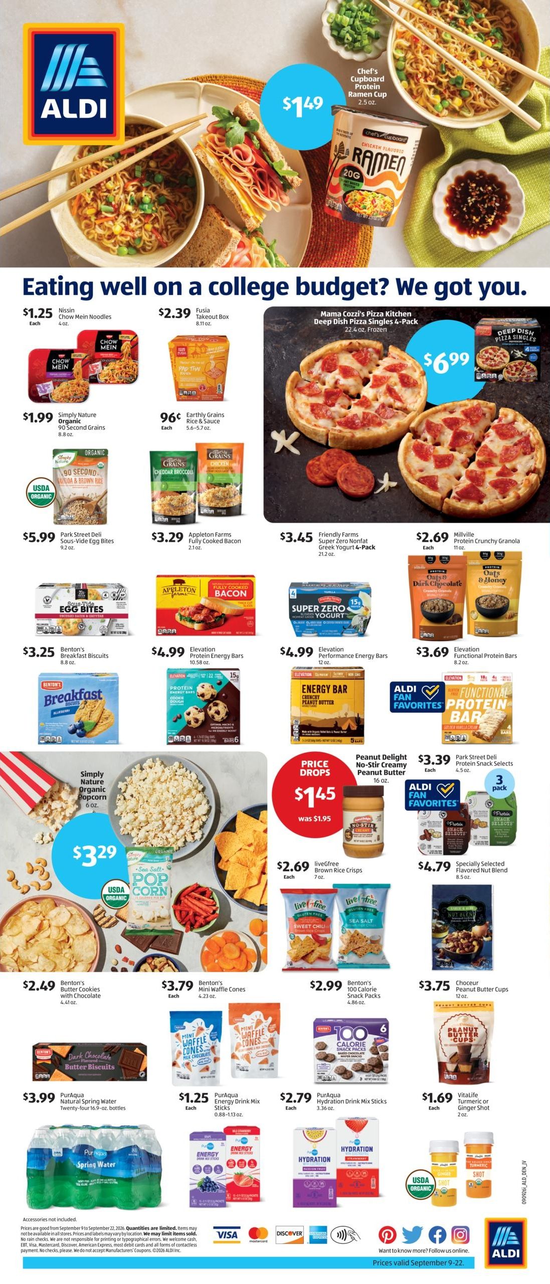 ALDI (Dallas-Mesquite Area, TX) Weekly Ad September 16 - 22, 2026