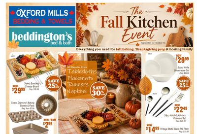Oxford Mills Flyer September 16 to October 13
