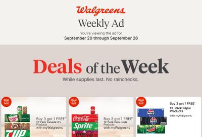 Walgreens (Honolulu-Makawao Area, HI) Weekly Ad September 20 - 26, 2026