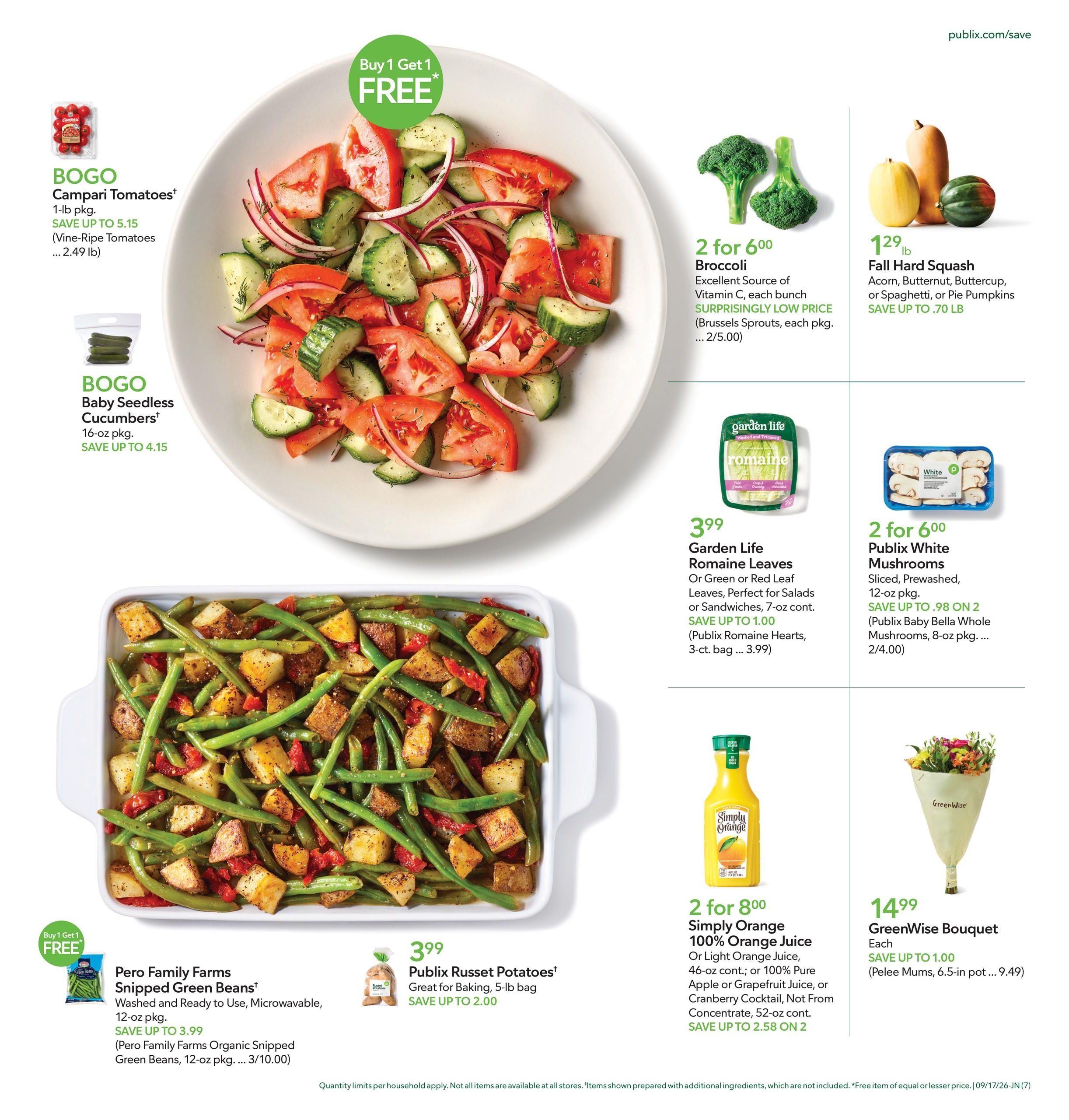 Publix (Mobile Area, AL) Weekly Ad September 16 - 22, 2026