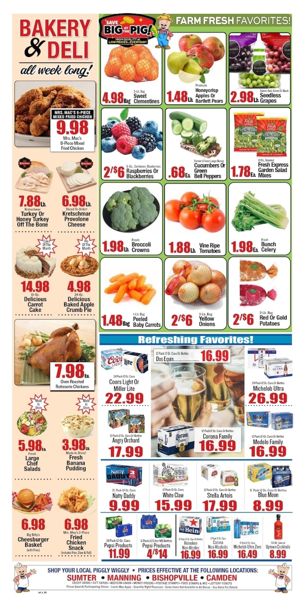 Piggly Wiggly (Aiken Area, SC) Weekly Ad September 16 - 22, 2026