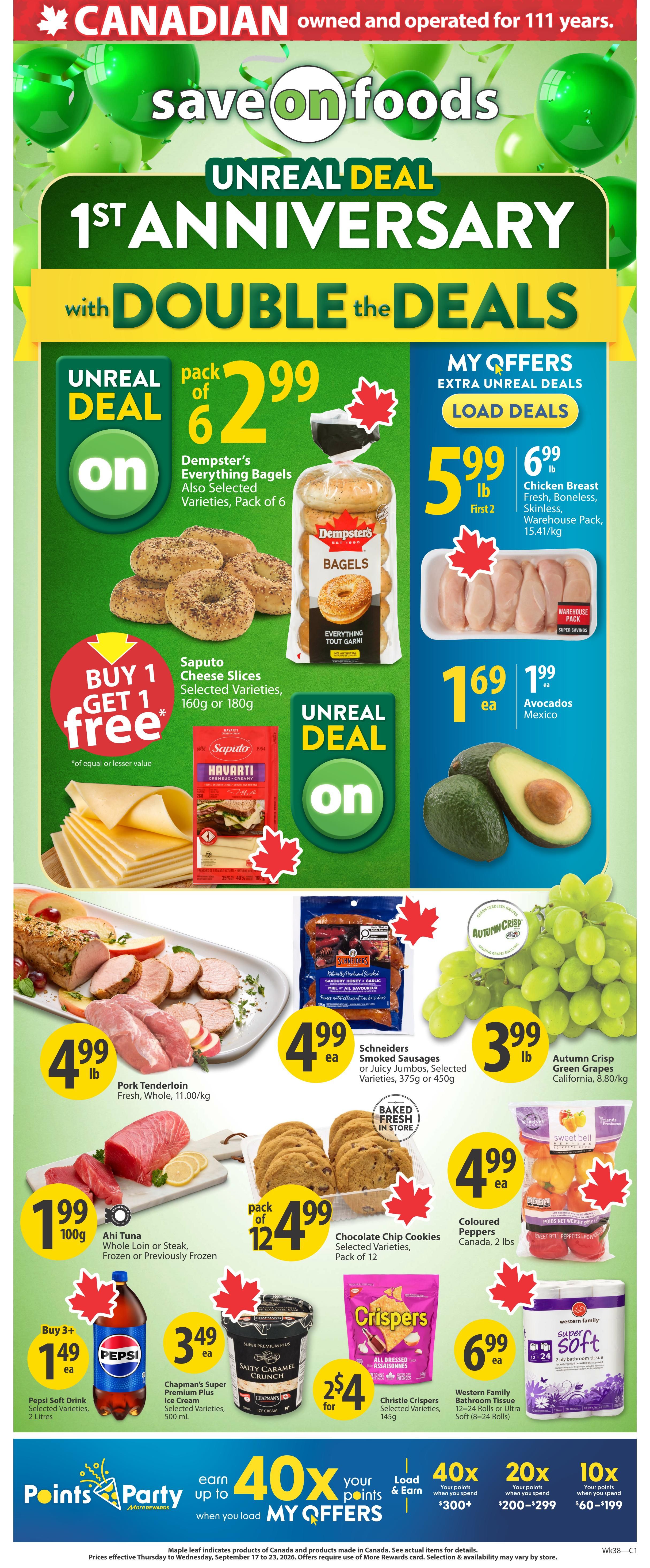 Save On Foods (SK) Flyer September 17 to 23