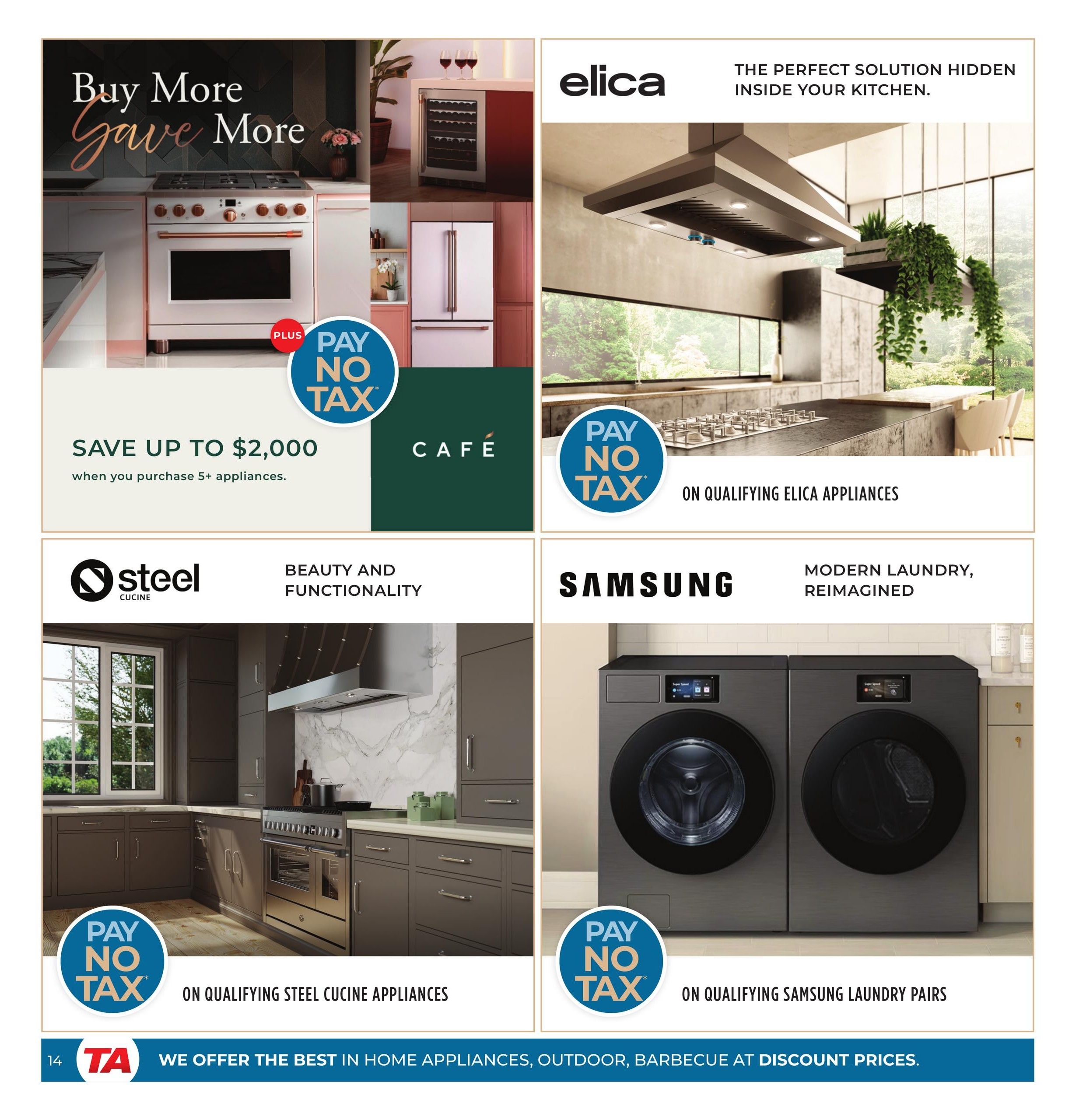 TA Appliances Flyer September 14 to 20