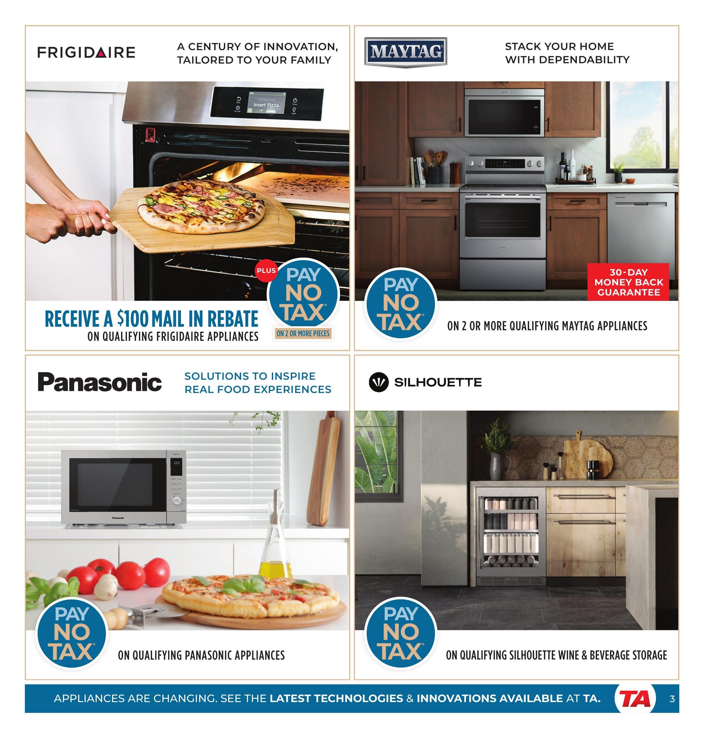 TA Appliances Flyer September 14 to 20
