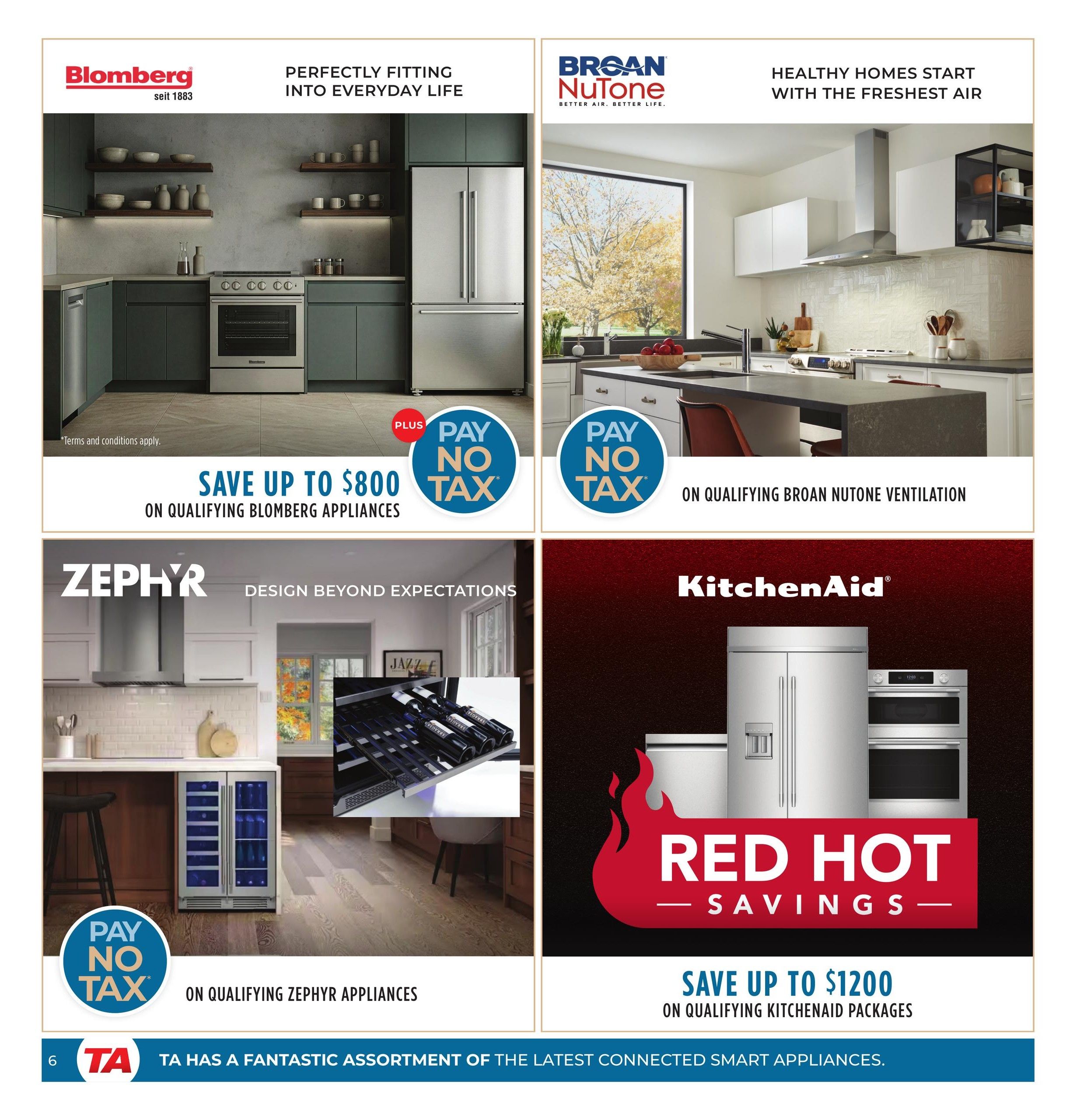TA Appliances Flyer September 14 to 20