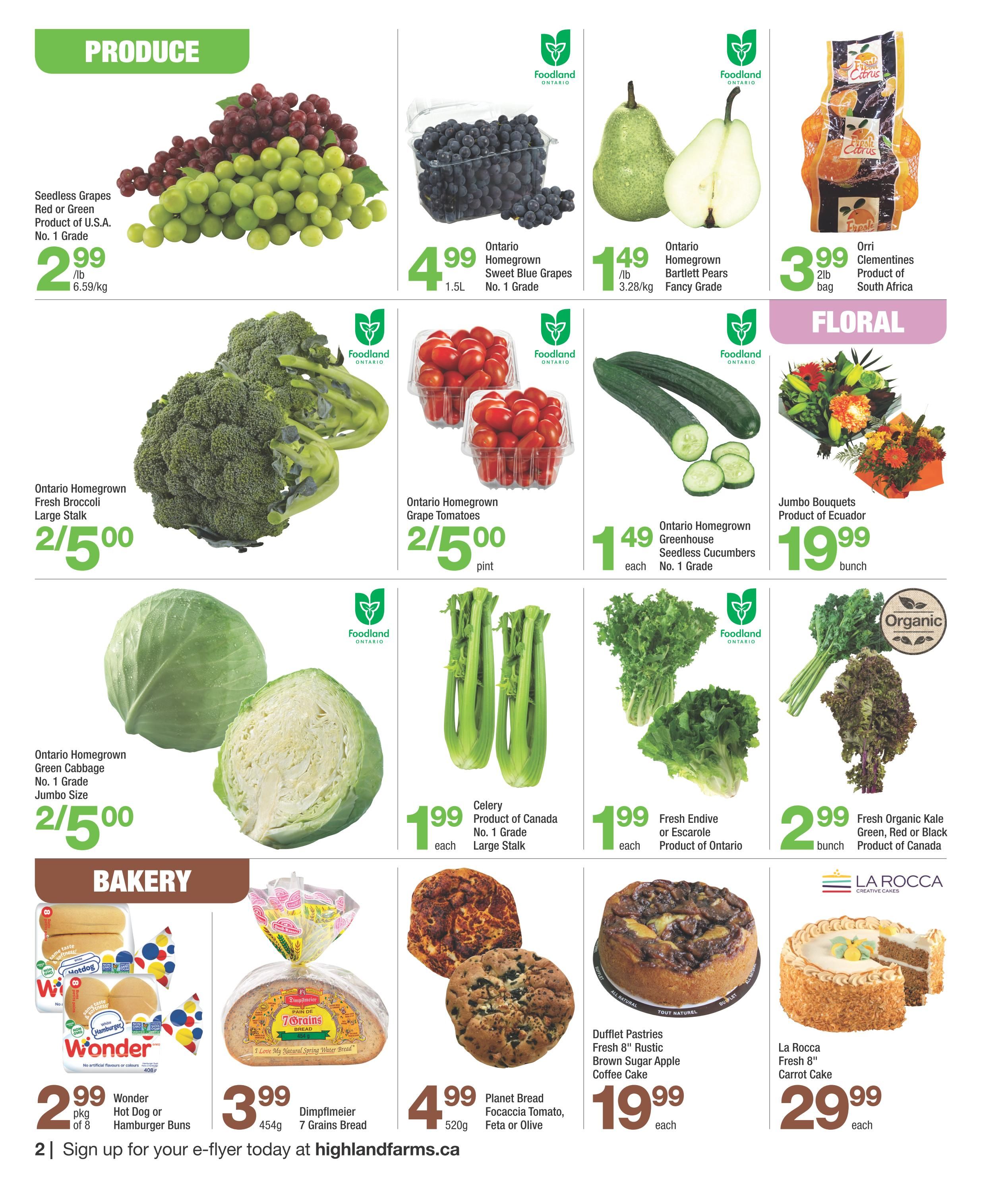 Highland Farms Flyer September 17 to 23