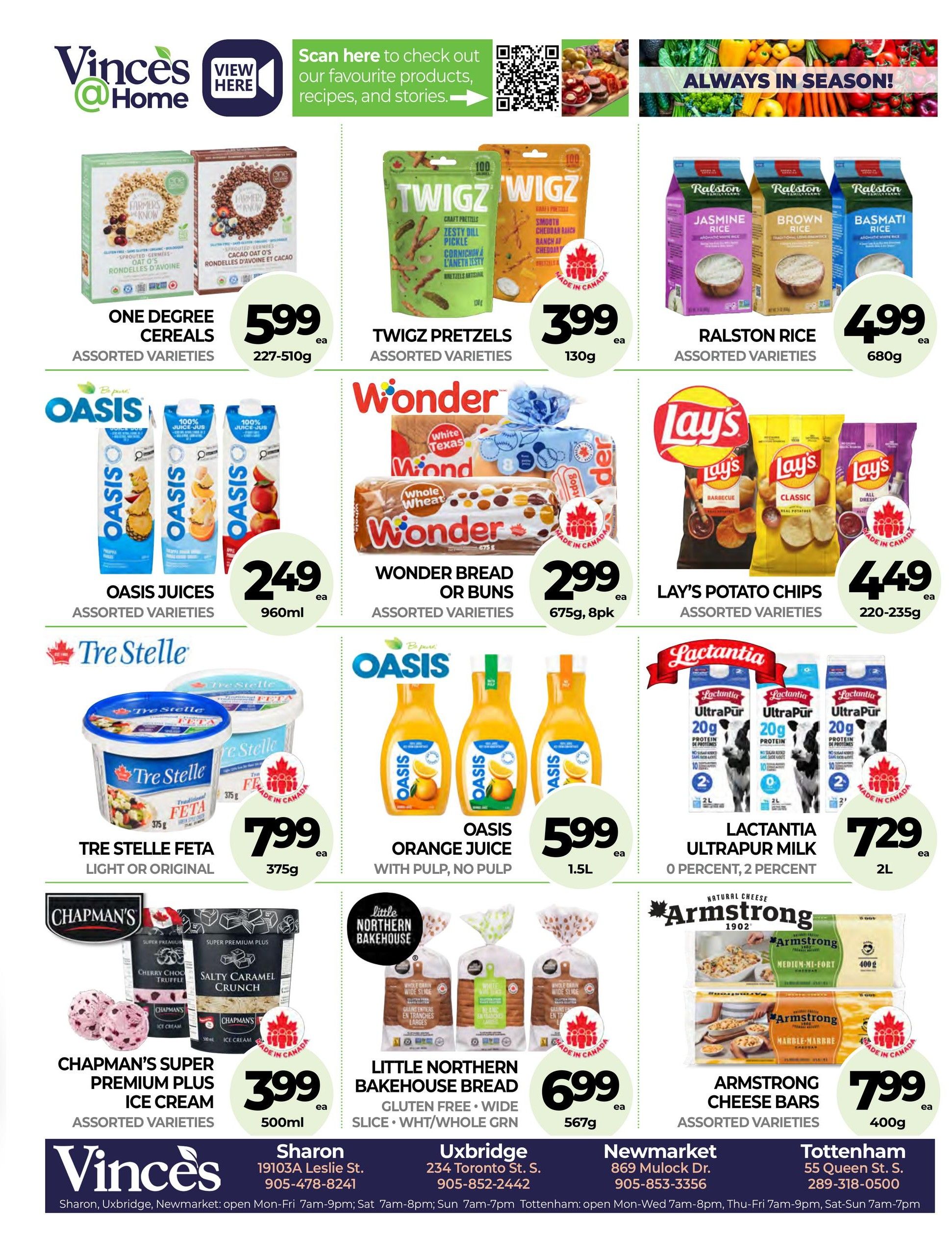 Vince's Market Flyer September 17 to 30