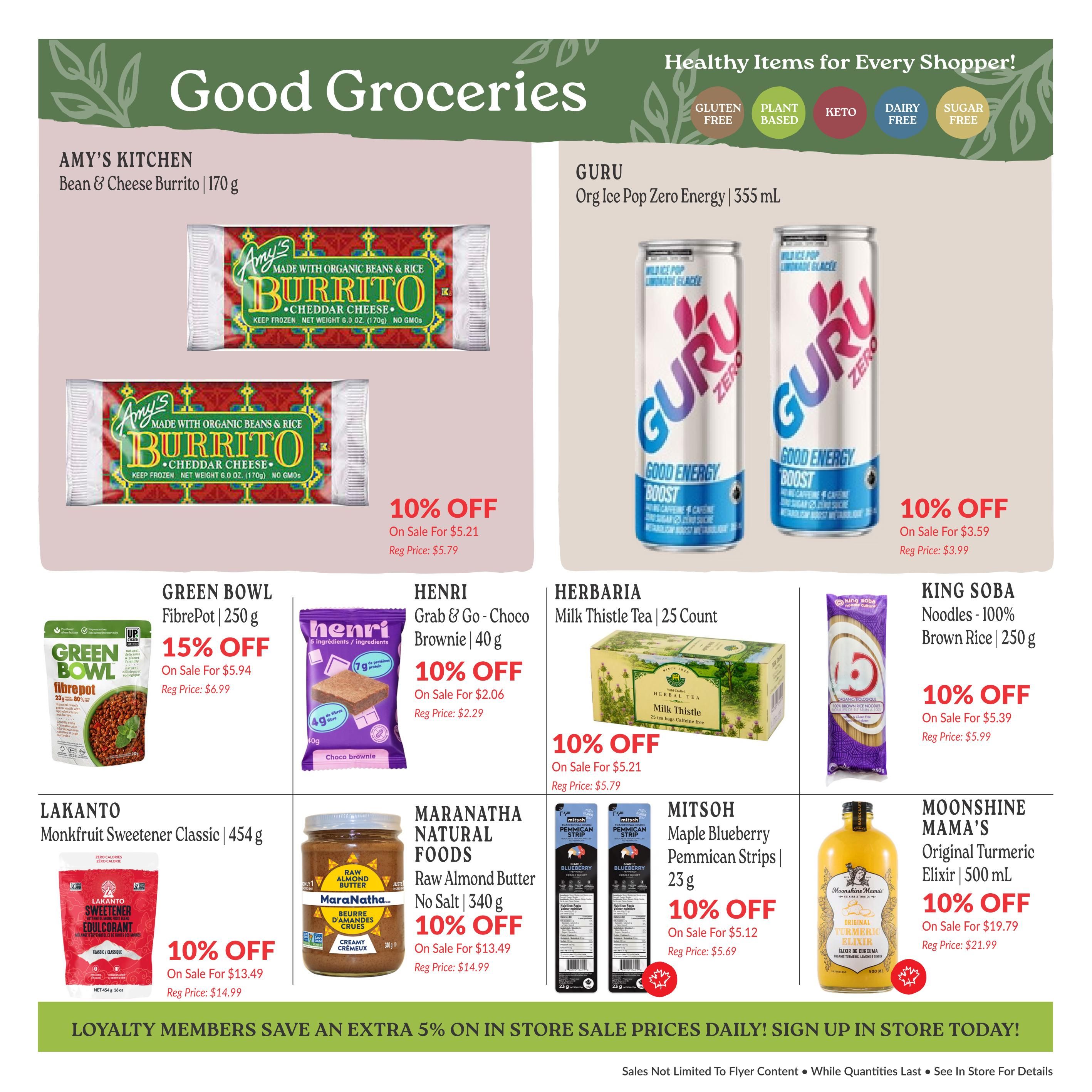 Goodness Me Flyer September 16 to 22