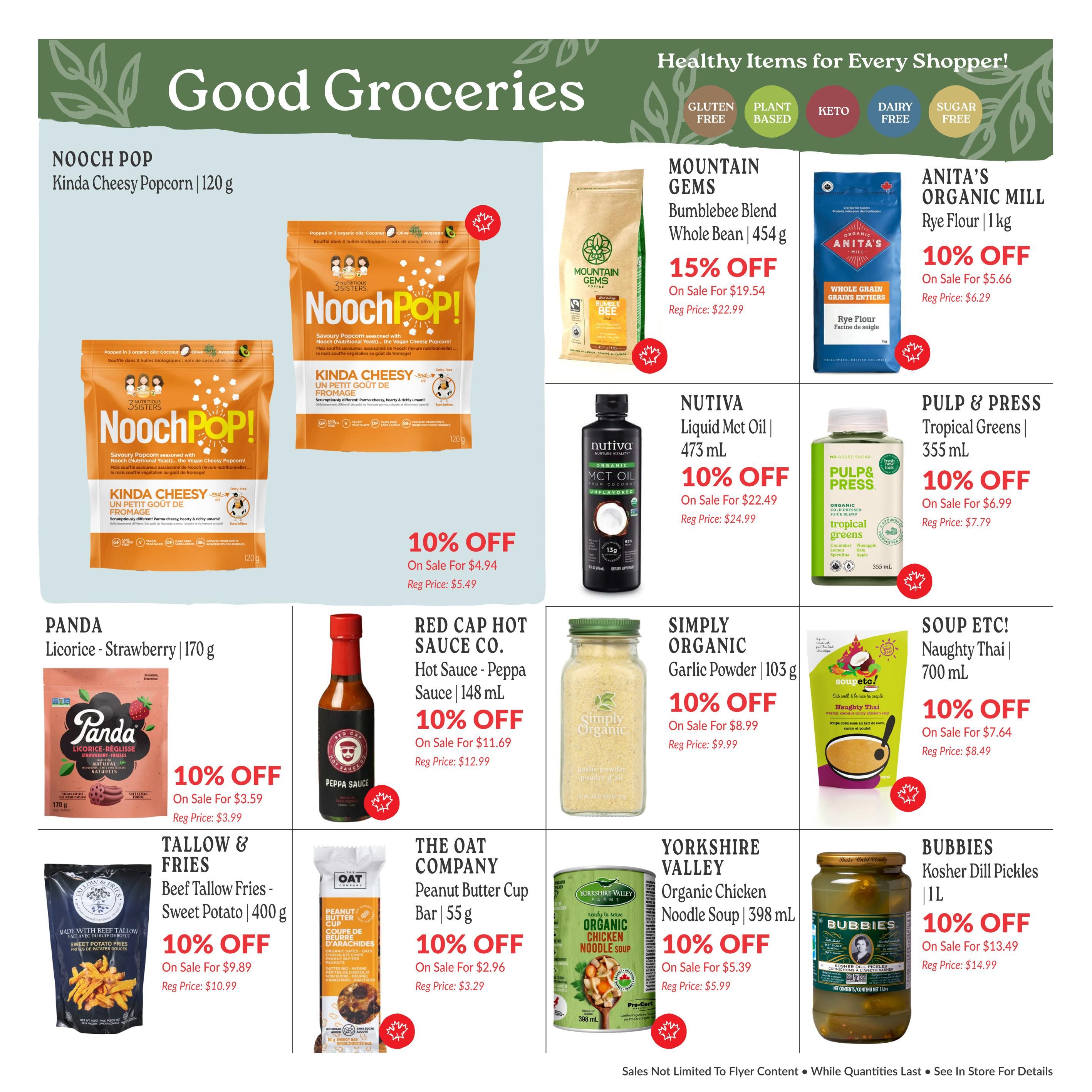 Goodness Me Flyer September 16 to 22