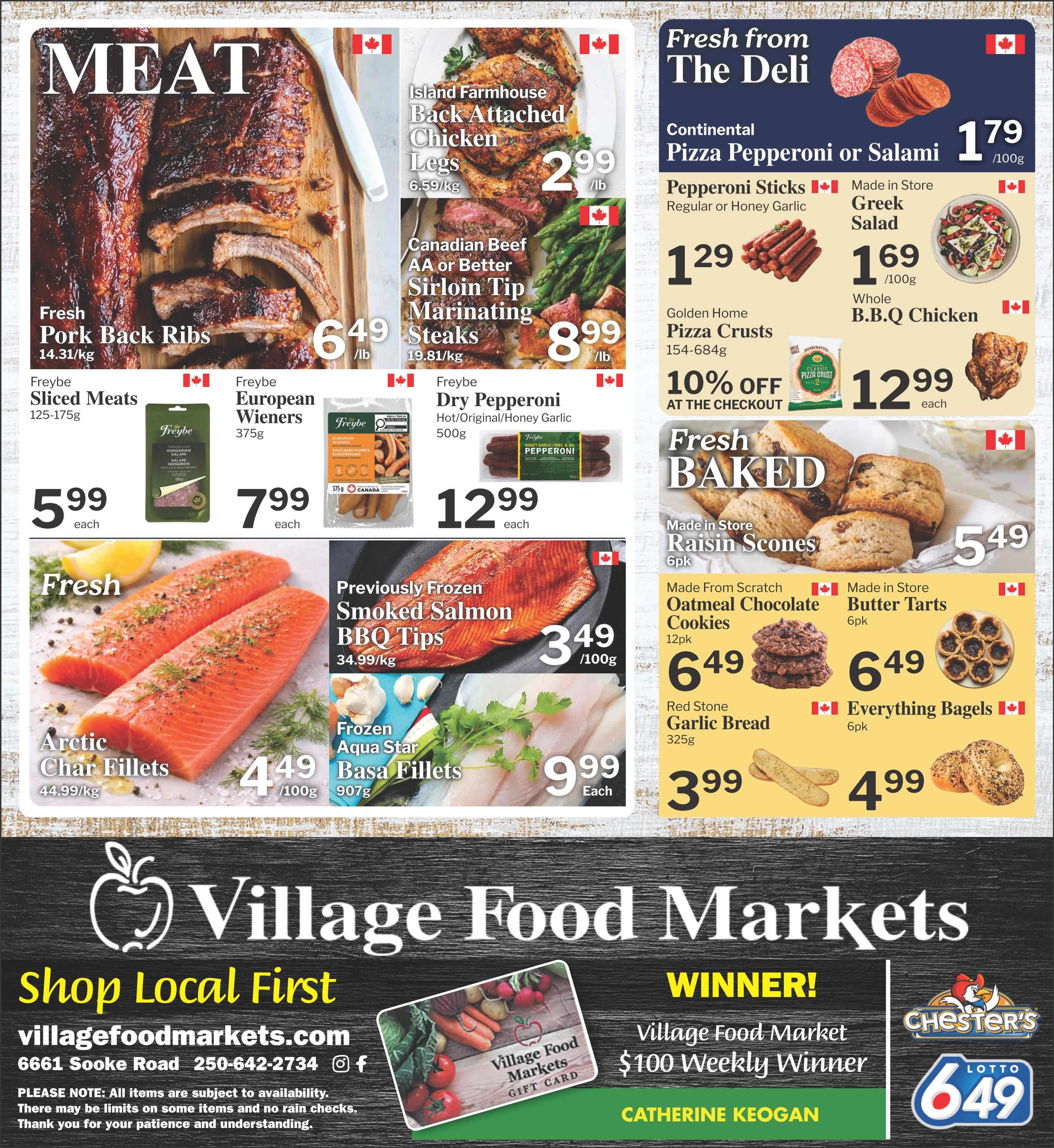 Village Food Markets Flyer September 16 to 22
