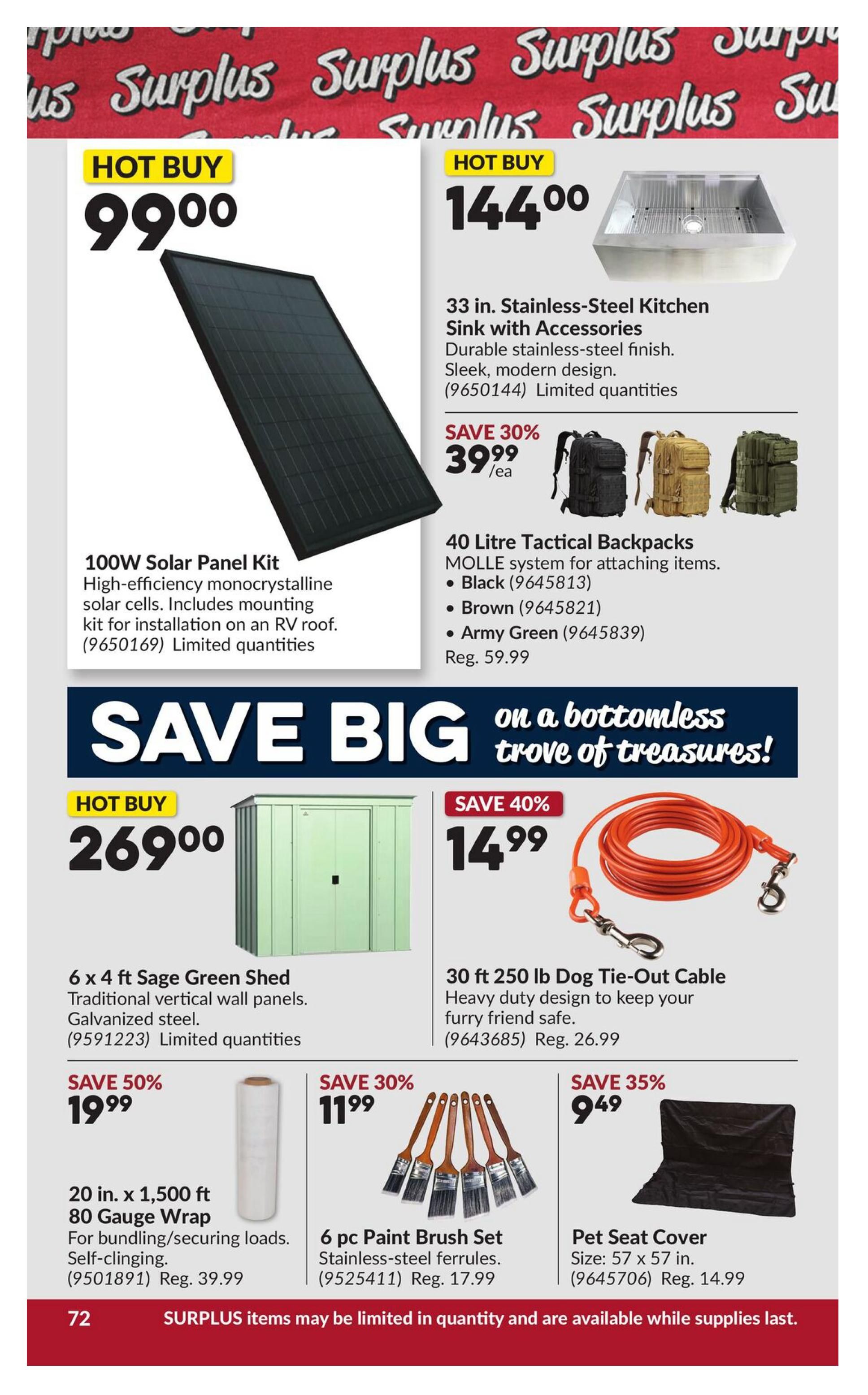 Princess Auto Flyer September 22 to October 4
