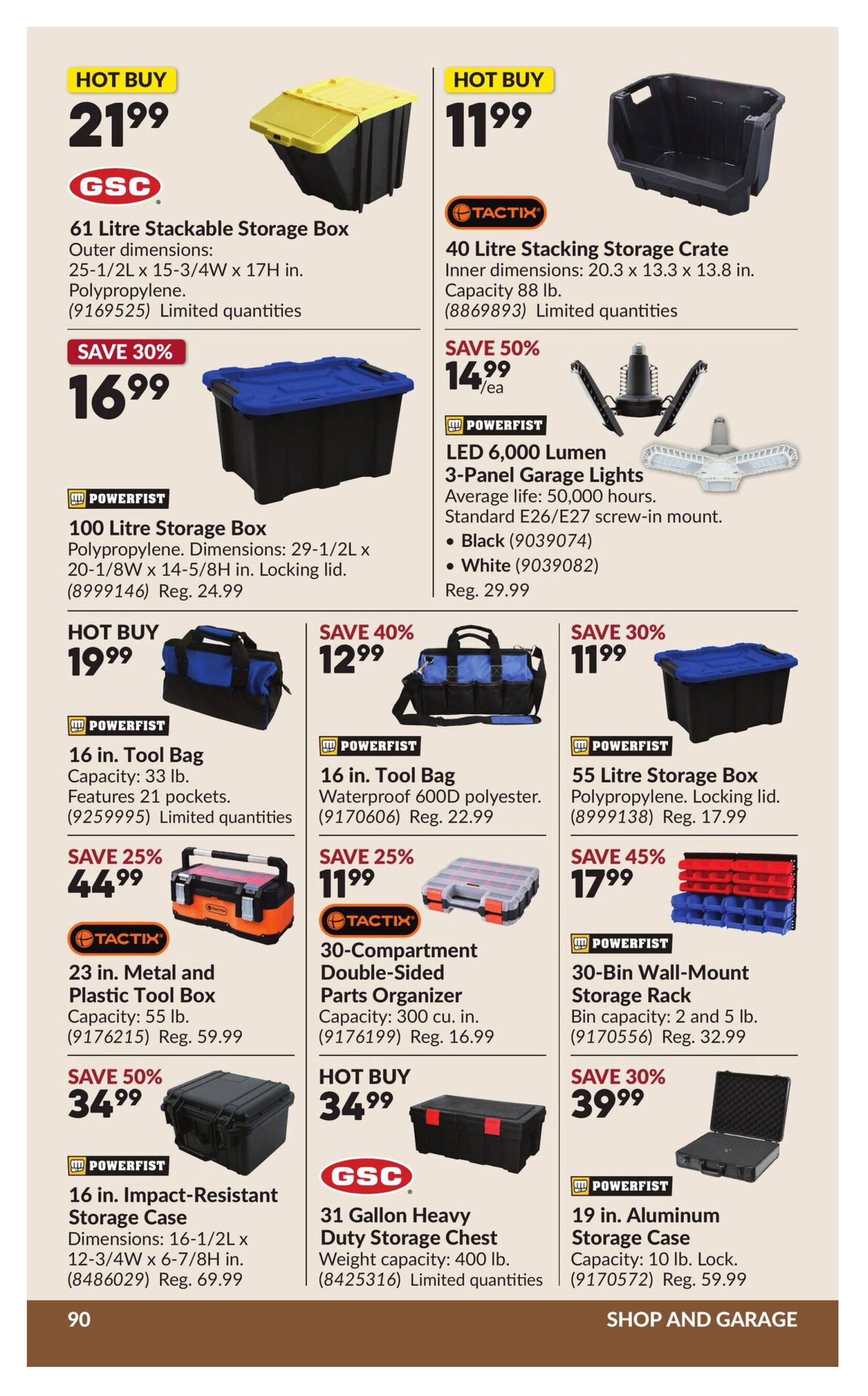 Princess Auto Flyer September 22 to October 4
