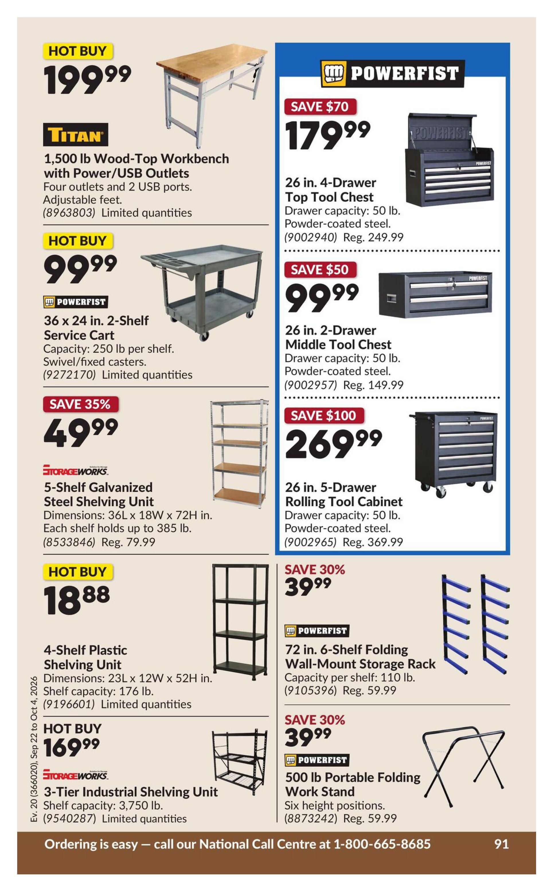 Princess Auto Flyer September 22 to October 4