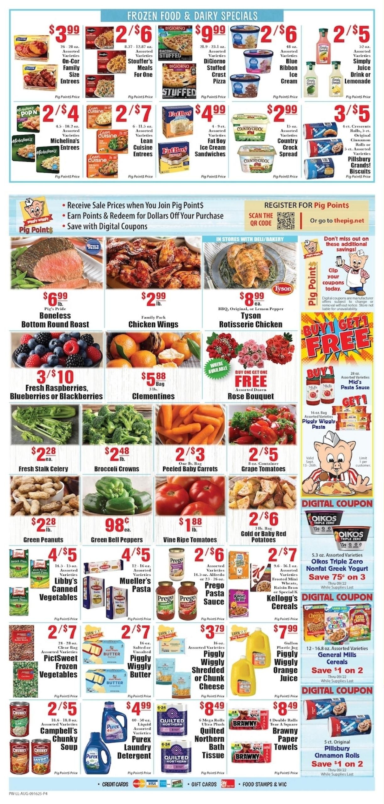 Piggly Wiggly (Claxton-Valdosta Area, GA) Weekly Ad September 16 - 22, 2026