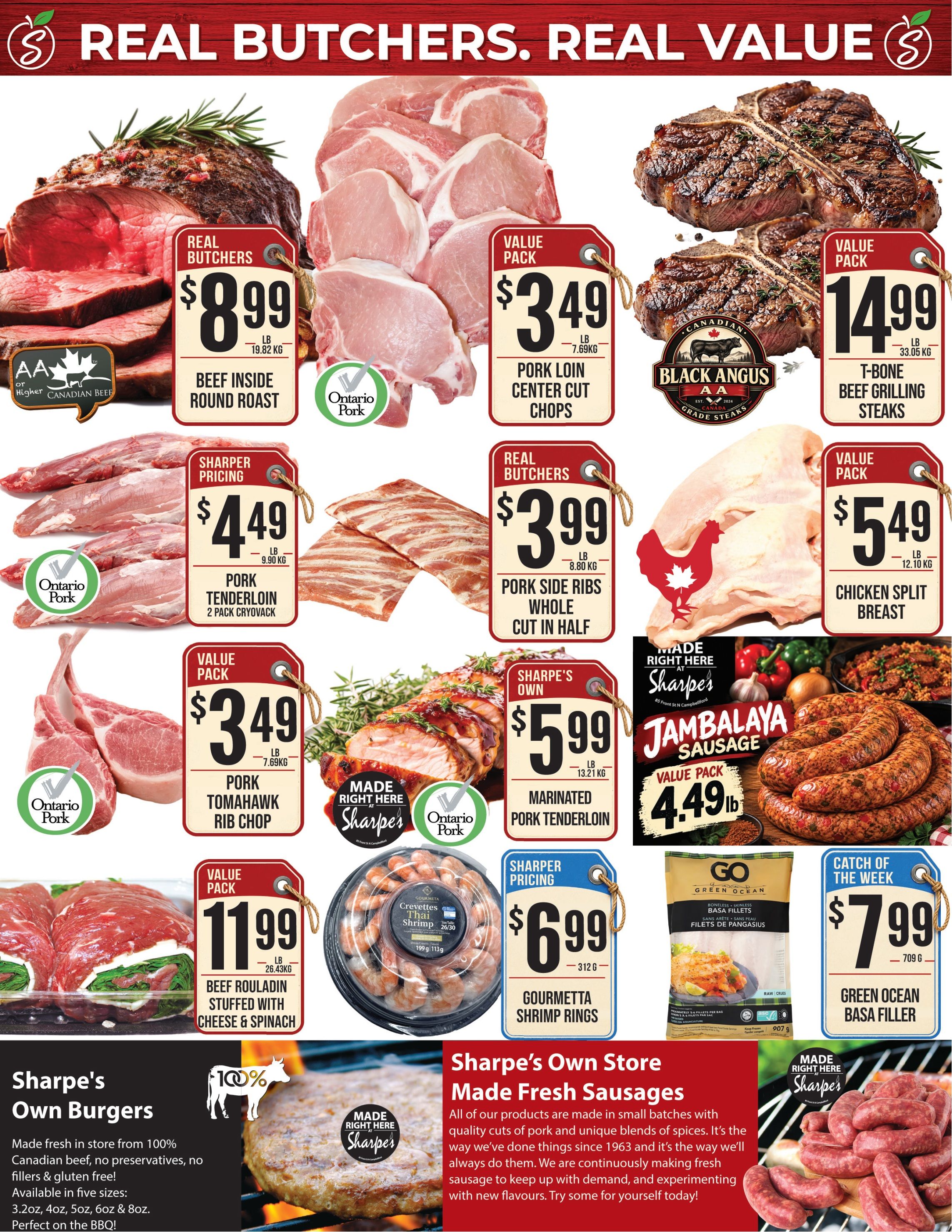 Sharpe's Food Market Flyer September 17 to 23