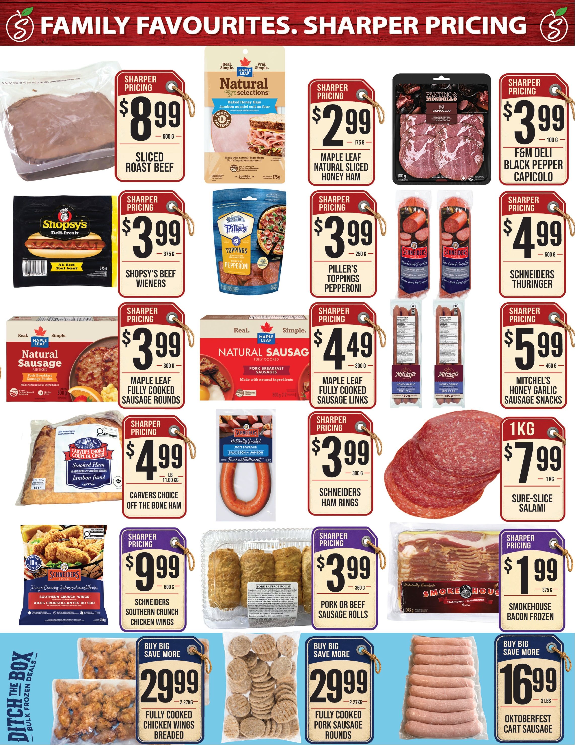 Sharpe's Food Market Flyer September 17 to 23