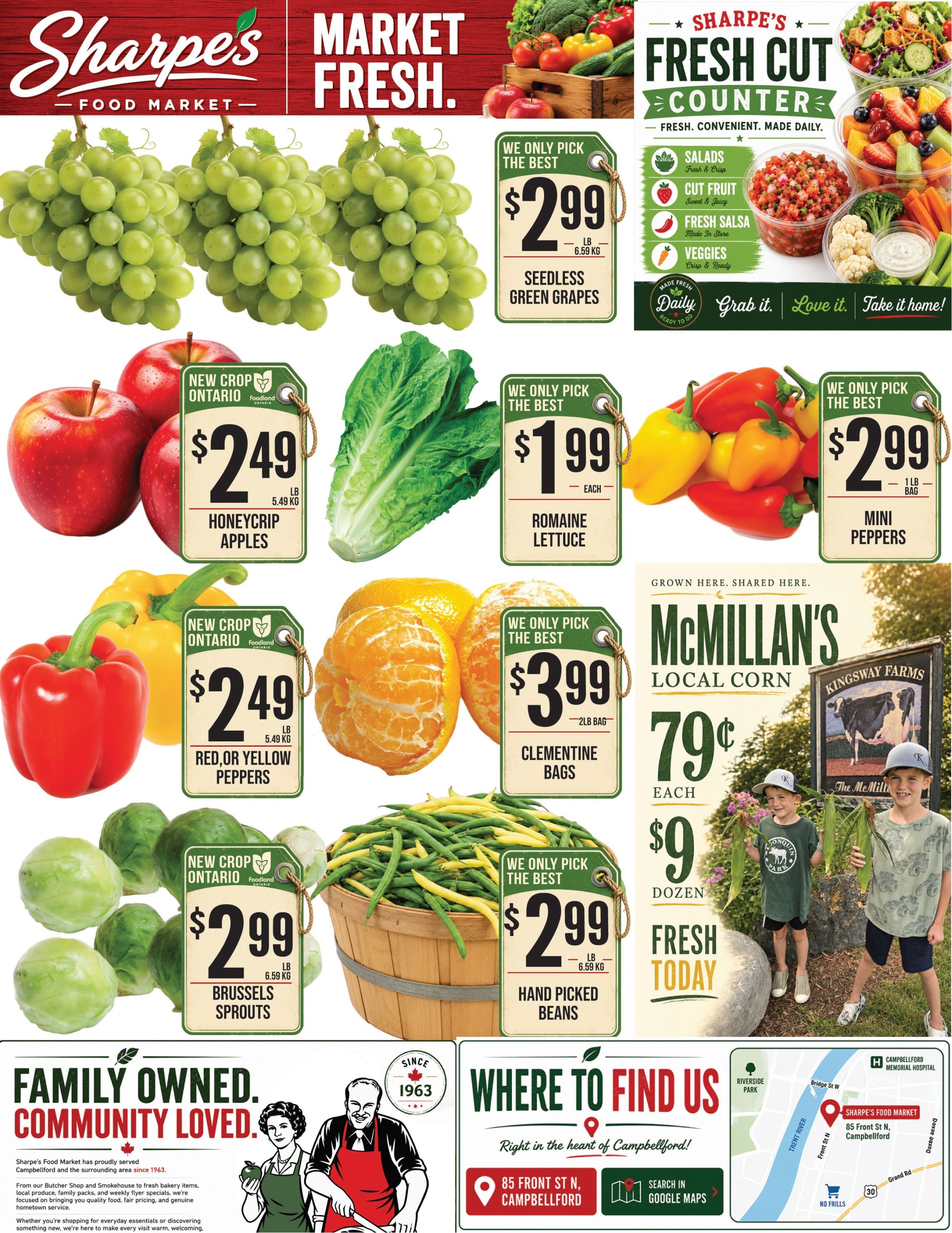 Sharpe's Food Market Flyer September 17 to 23