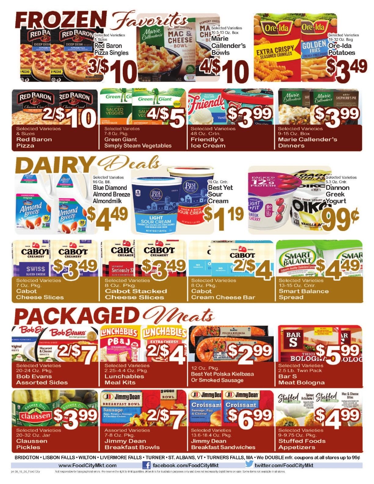 Food City New England Weekly Ad September 18 - 24, 2026