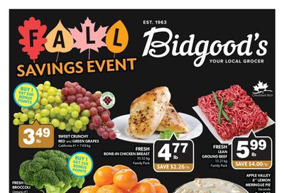 Bidgood's Flyer September 17 to 23