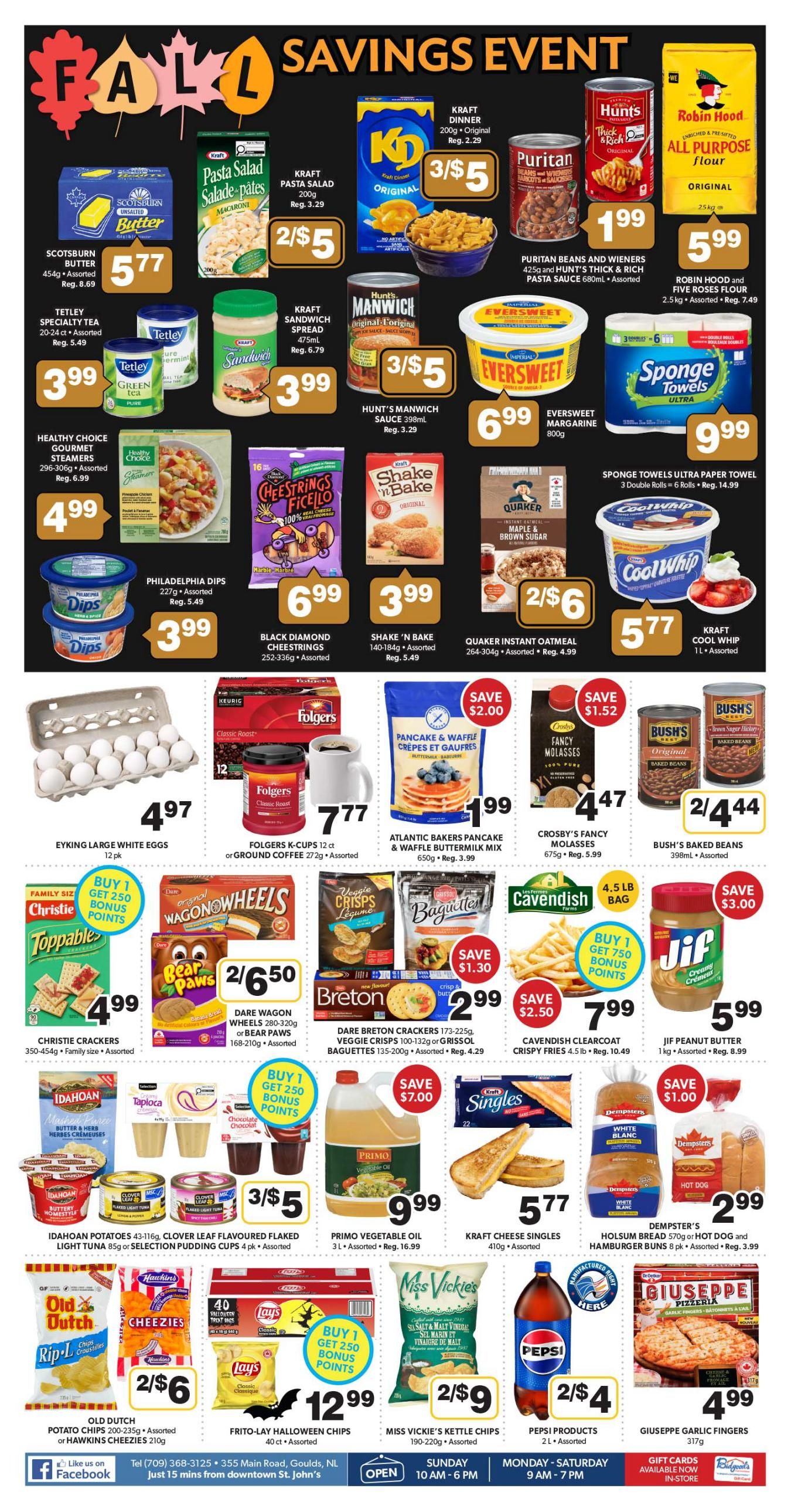 Bidgood's Flyer September 17 to 23