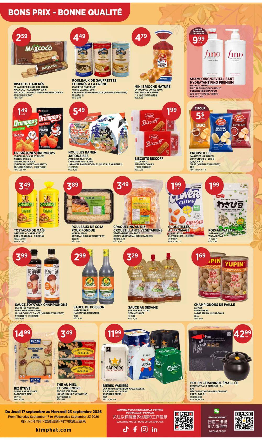 Kim Phat Flyer September 17 to 23