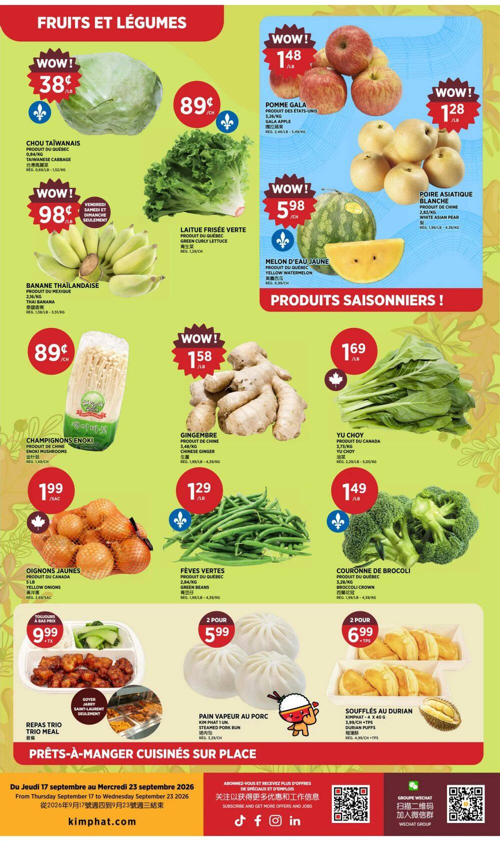 Kim Phat Flyer September 17 to 23
