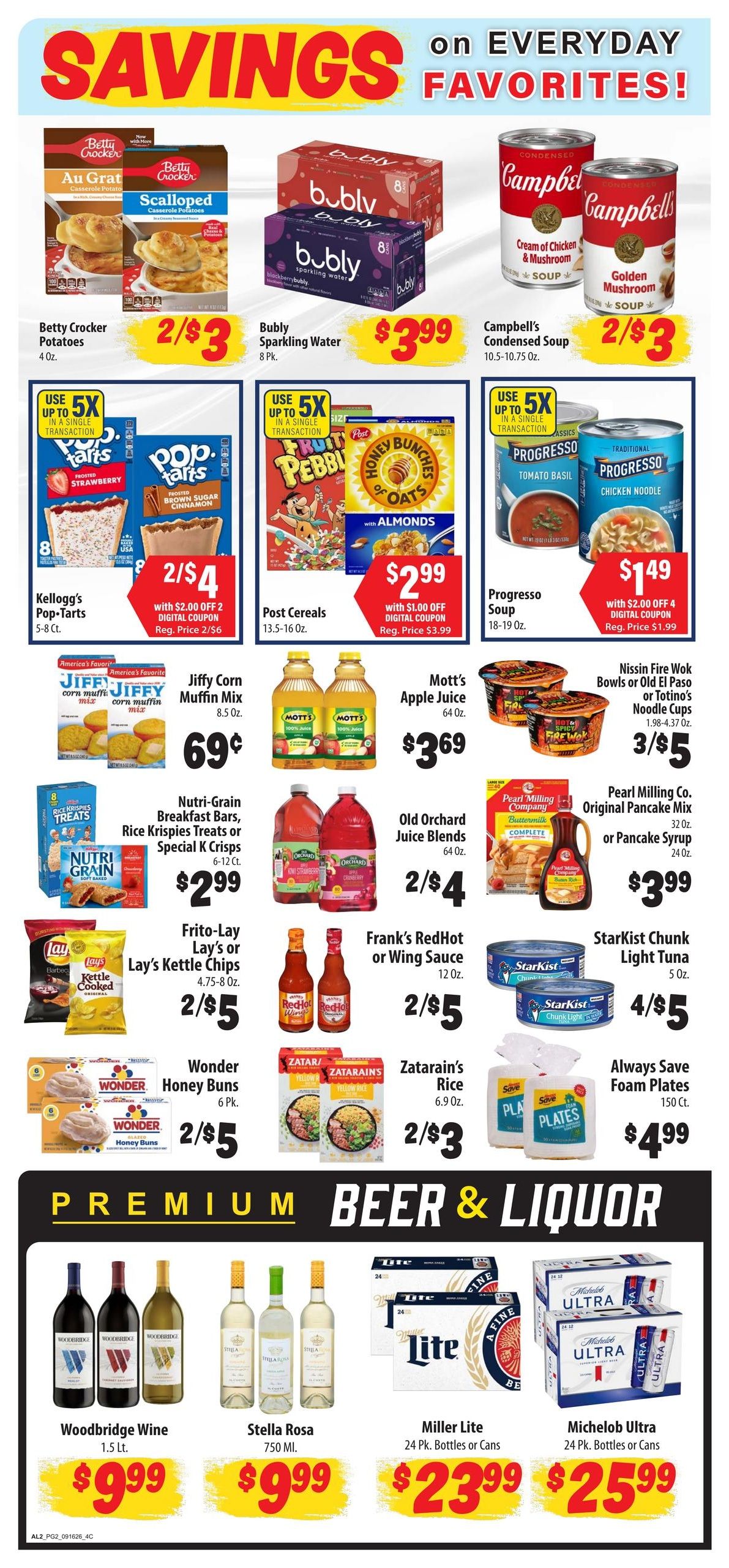 Piggly Wiggly (New Hope Area, AL) Weekly Ad September 16 - 22, 2026
