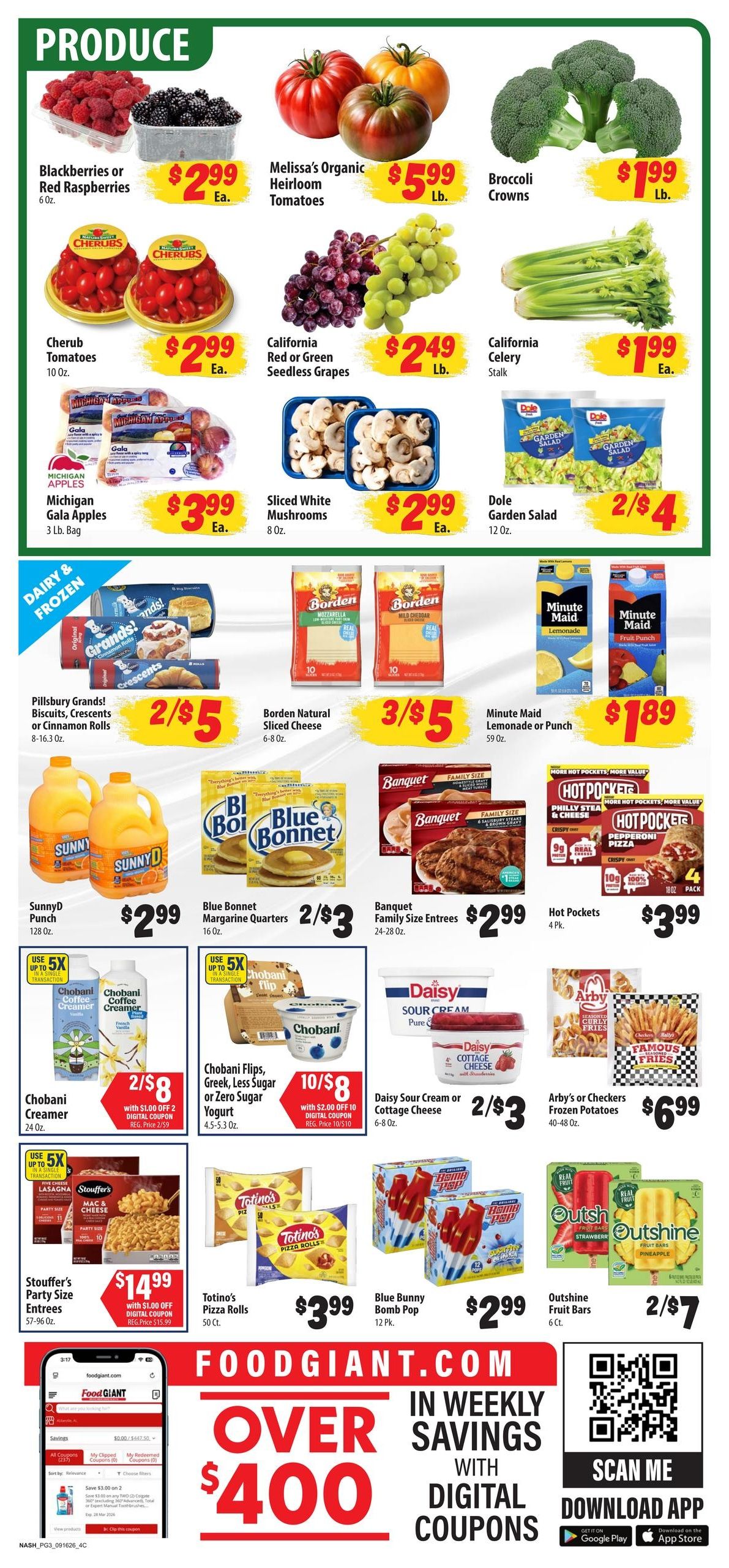 Piggly Wiggly (New Hope Area, AL) Weekly Ad September 16 - 22, 2026