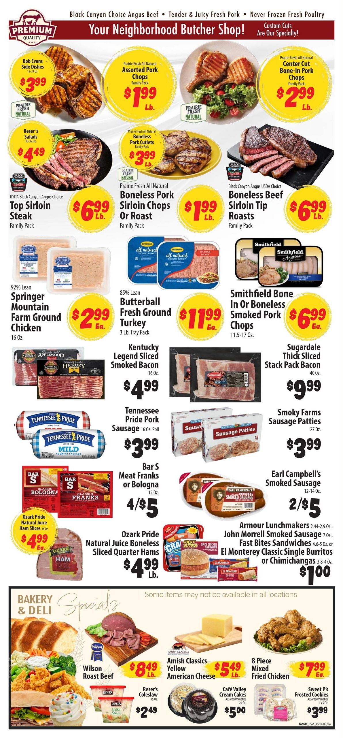 Piggly Wiggly (New Hope Area, AL) Weekly Ad September 16 - 22, 2026