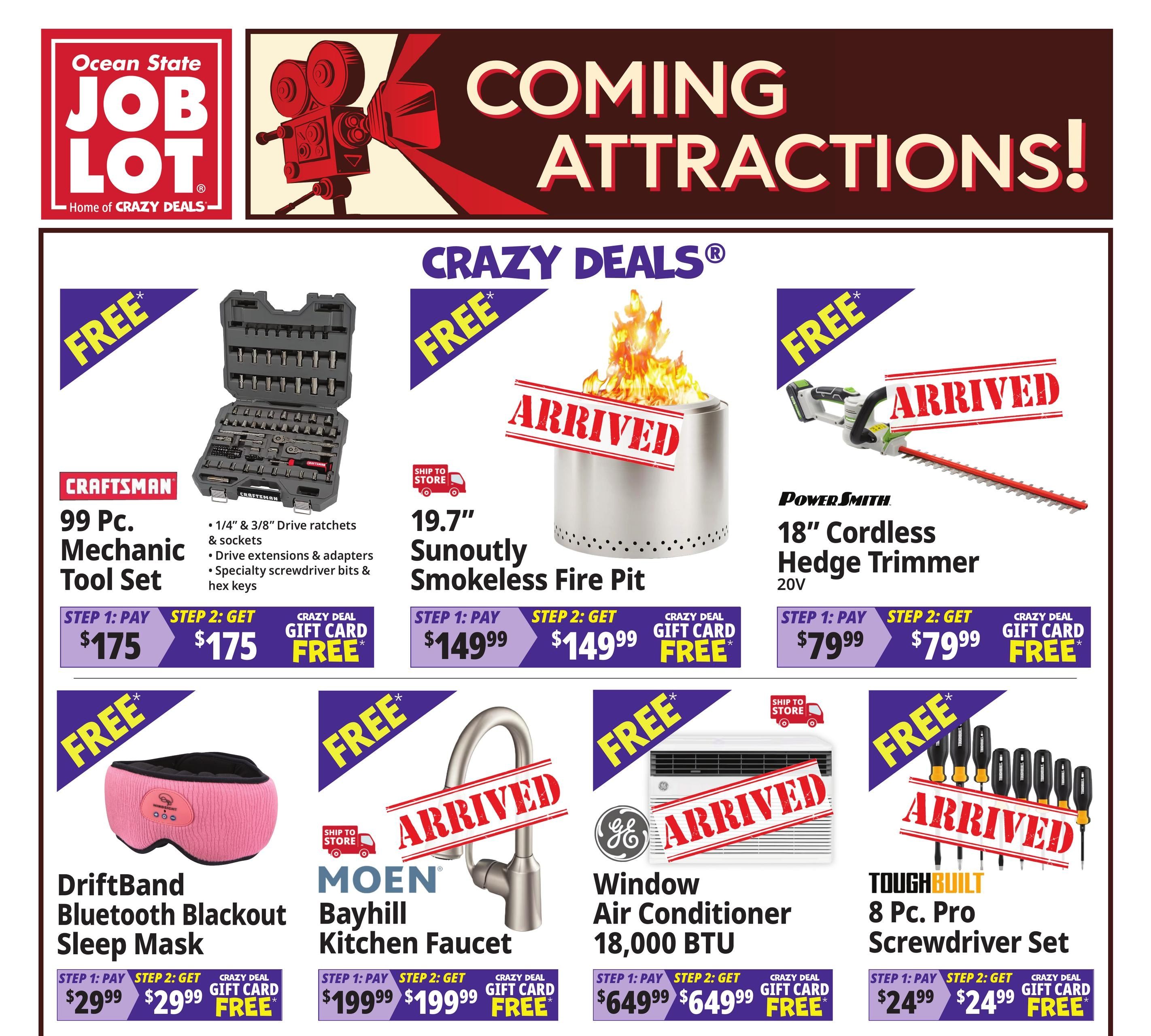 Ocean State Job Lot Coming Attractions Weekly Ad September 17 - 23, 2026