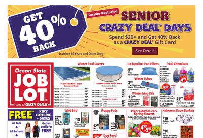 Ocean State Job Lot (Bridgeport Area, CT) Weekly Ad September 17 - 23, 2026