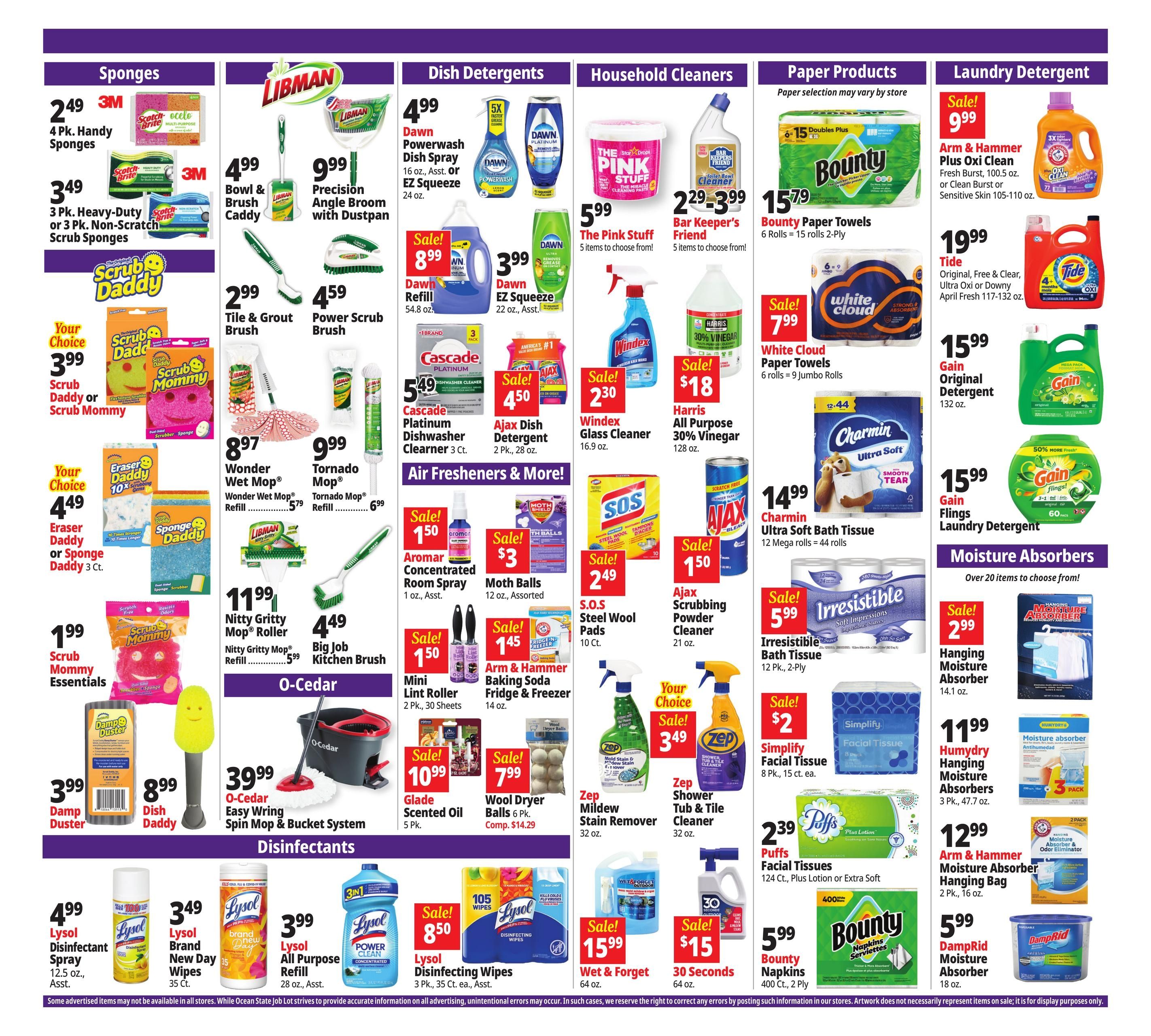 Ocean State Job Lot (Bridgeport Area, CT) Weekly Ad September 17 - 23, 2026