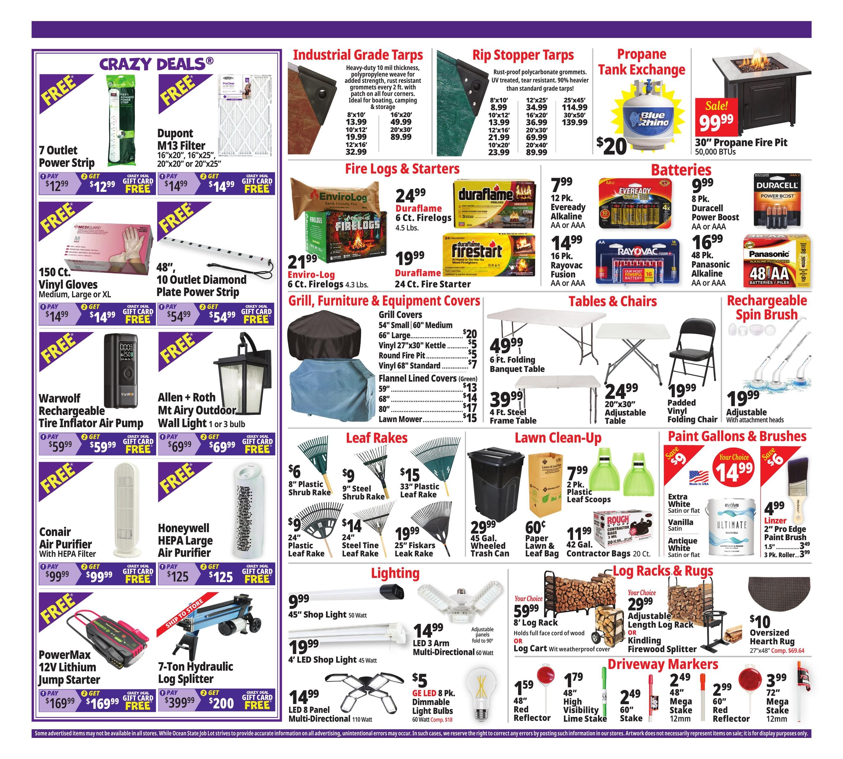 Ocean State Job Lot (Bridgeport Area, CT) Weekly Ad September 17 - 23, 2026