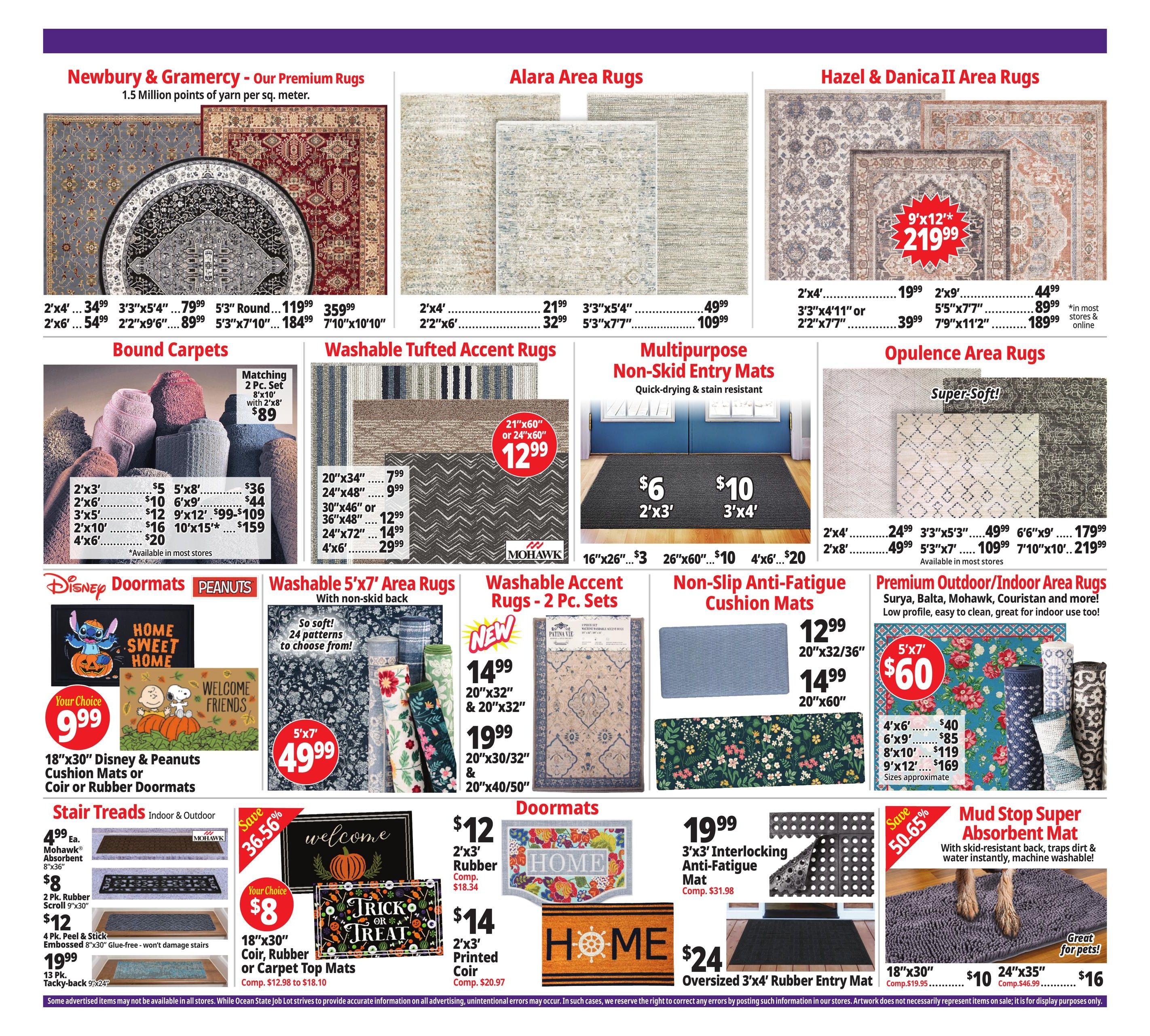 Ocean State Job Lot (Washington Area, DC) Weekly Ad September 17 - 23, 2026
