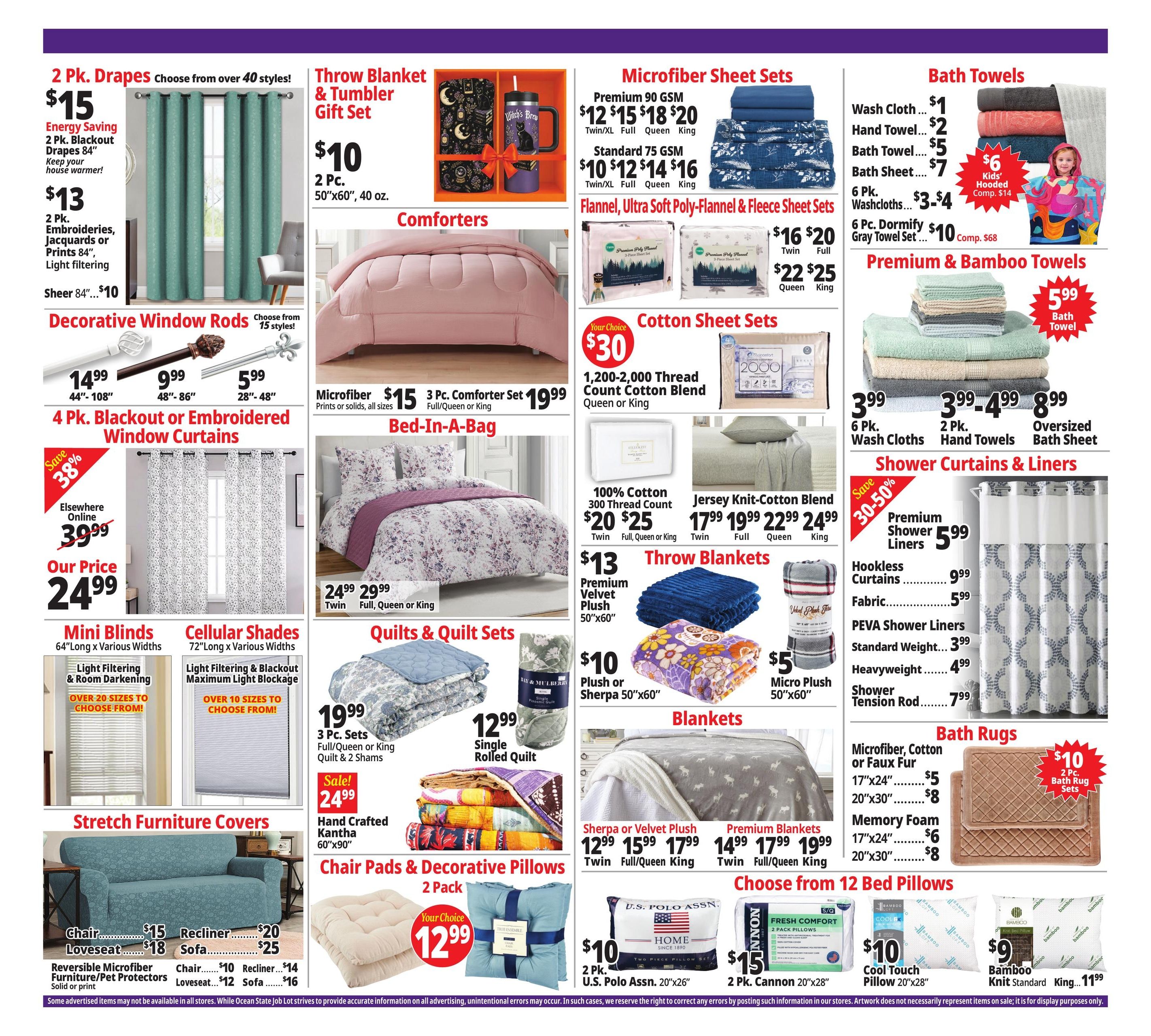 Ocean State Job Lot (Washington Area, DC) Weekly Ad September 17 - 23, 2026