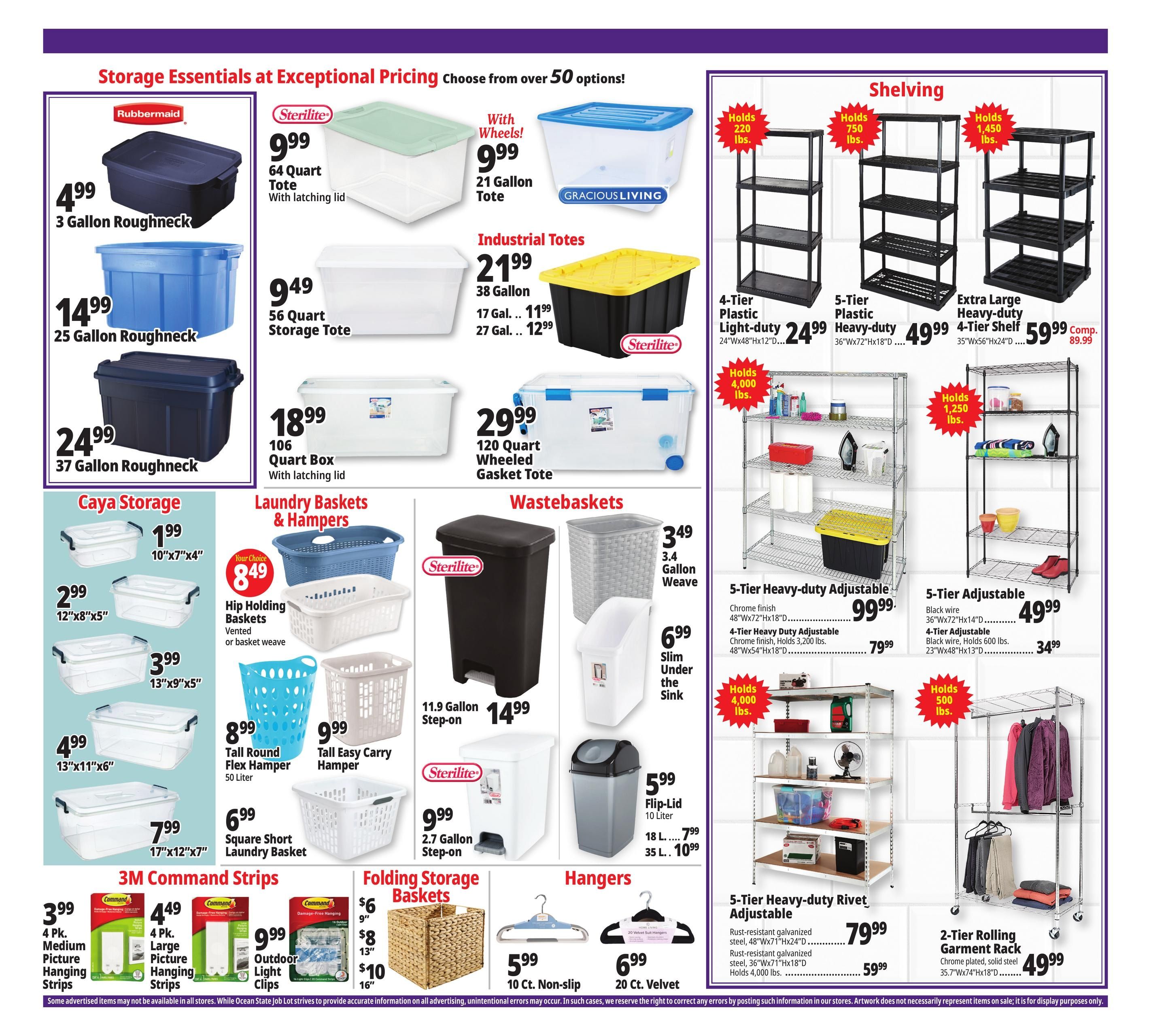 Ocean State Job Lot (Washington Area, DC) Weekly Ad September 17 - 23, 2026