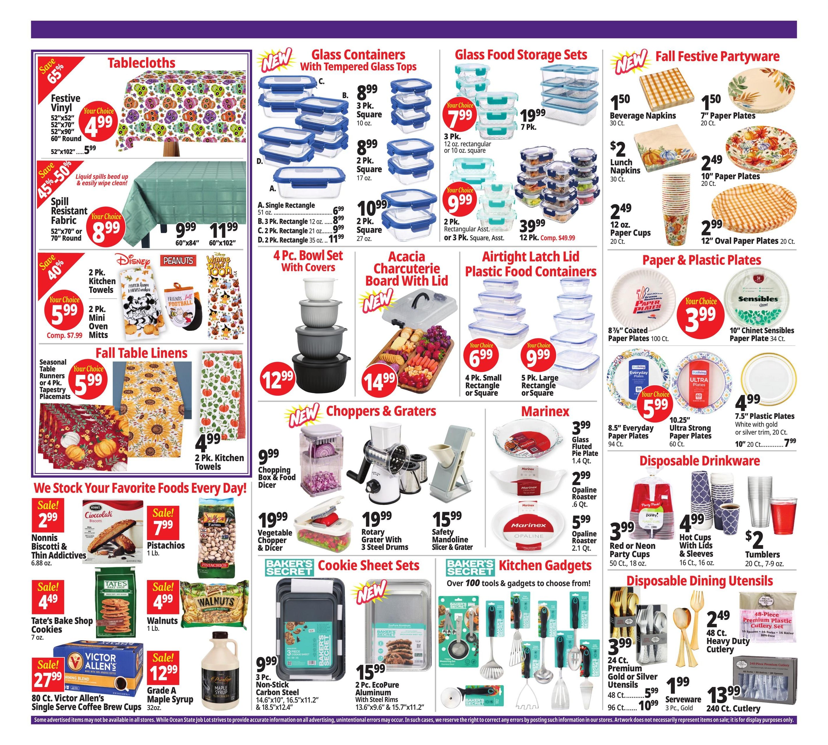 Ocean State Job Lot (Valley Forge Area, PA) Weekly Ad September 17 - 23, 2026