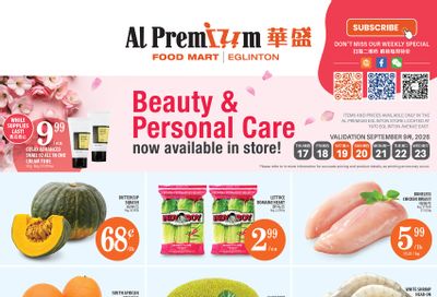 Al Premium Food Mart (Eglinton Ave.) Flyer September 17 to 23