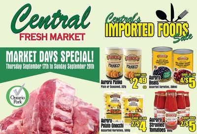 Central Fresh Market Flyer September 17 to 24